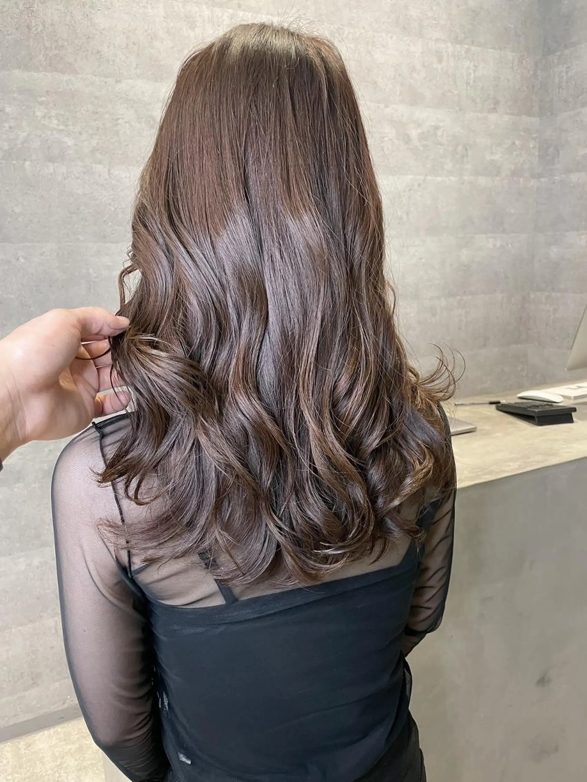 カラー ロング ダブルカラー グラデーションカラー ハイライトカラー イルミナカラー インナーカラー カット ヘアカラー トリートメント BUCKS【天王寺】 バックス【駅30秒】のヘアスタイル