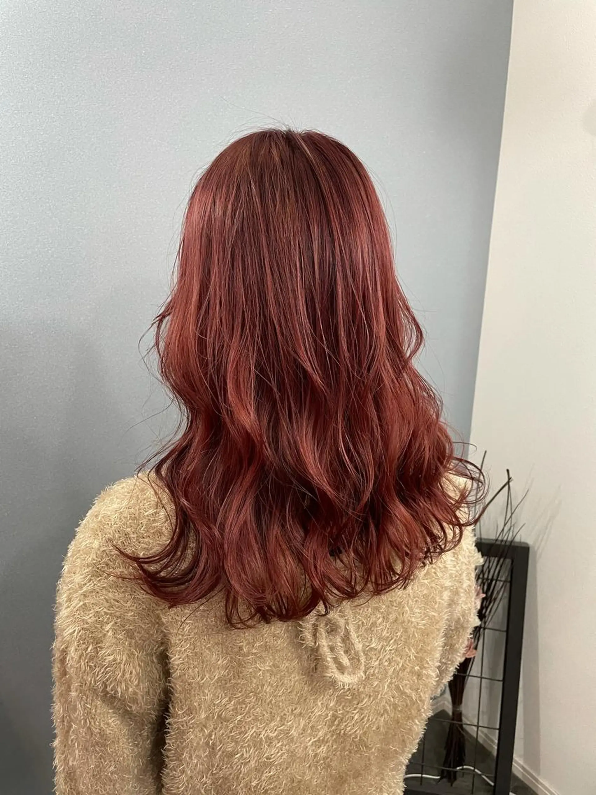 セミロング カラー ブリーチ ダブルカラー ブリーチなしカラー ピンクカラー ヘアカラー トリートメント 【 DIPTH 】 代表コウキ🥇のヘアスタイル