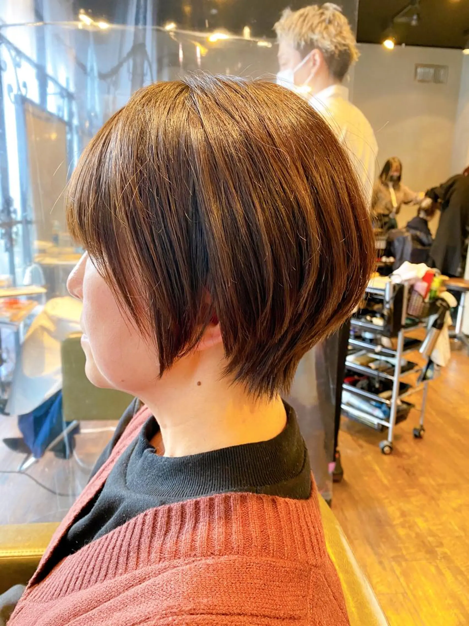 ショート カット ヘアカラー 似合わせの達人🔥 石川就平のヘアスタイル