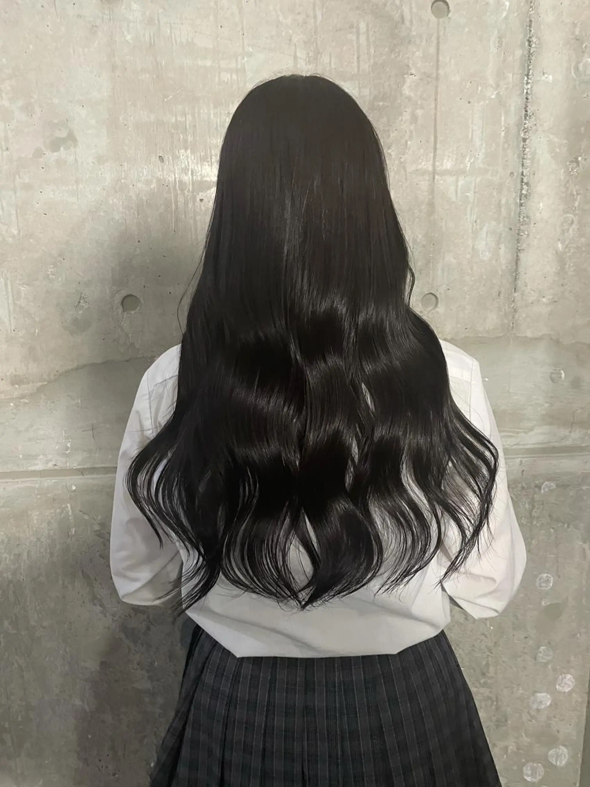 ロング カラー ヘアアレンジ 縮毛矯正/髪質改善/ ブリーチ毛/木元渓太のヘアスタイル