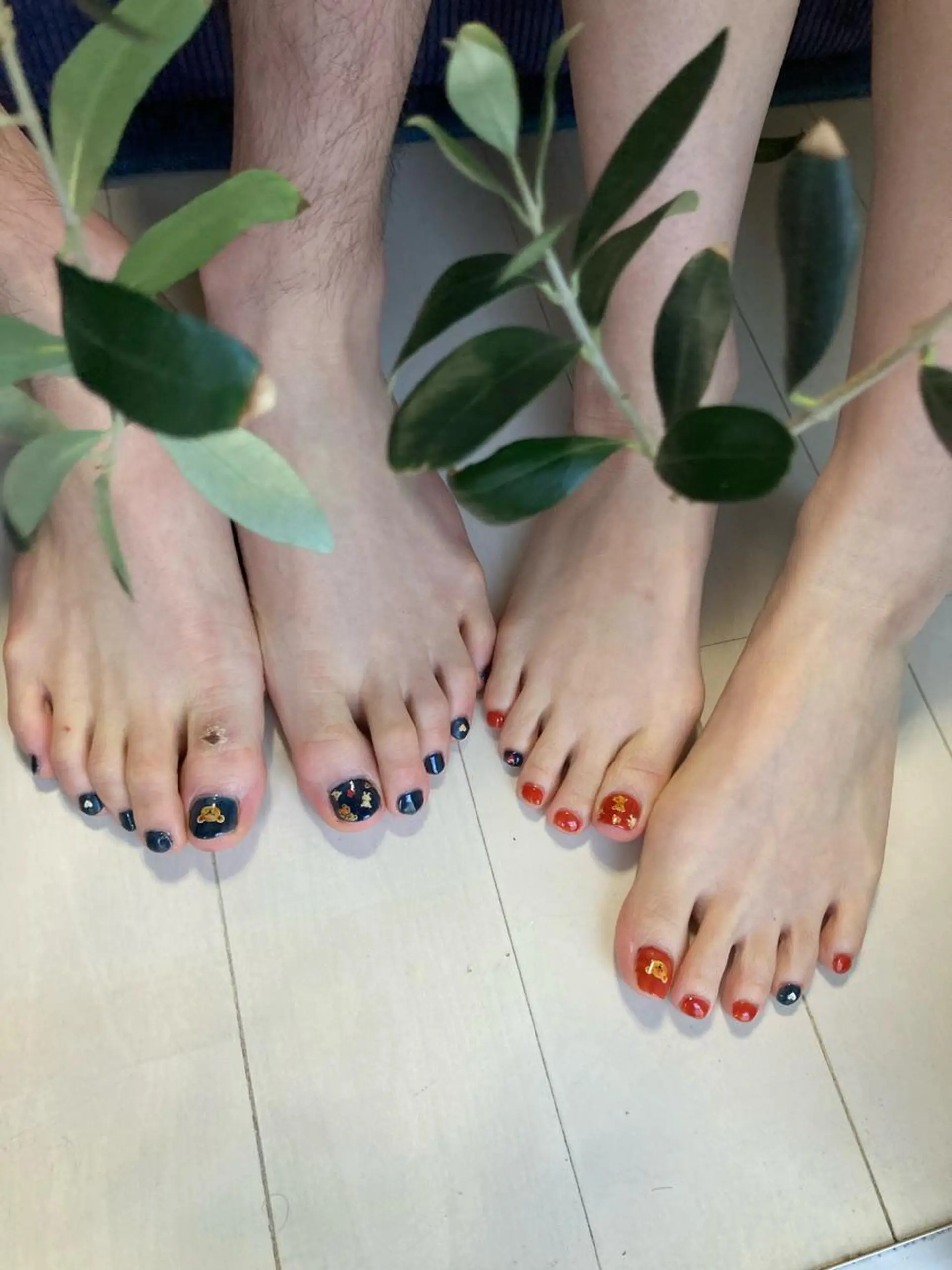 ネイル ネイビー Hare nailのネイルデザイン