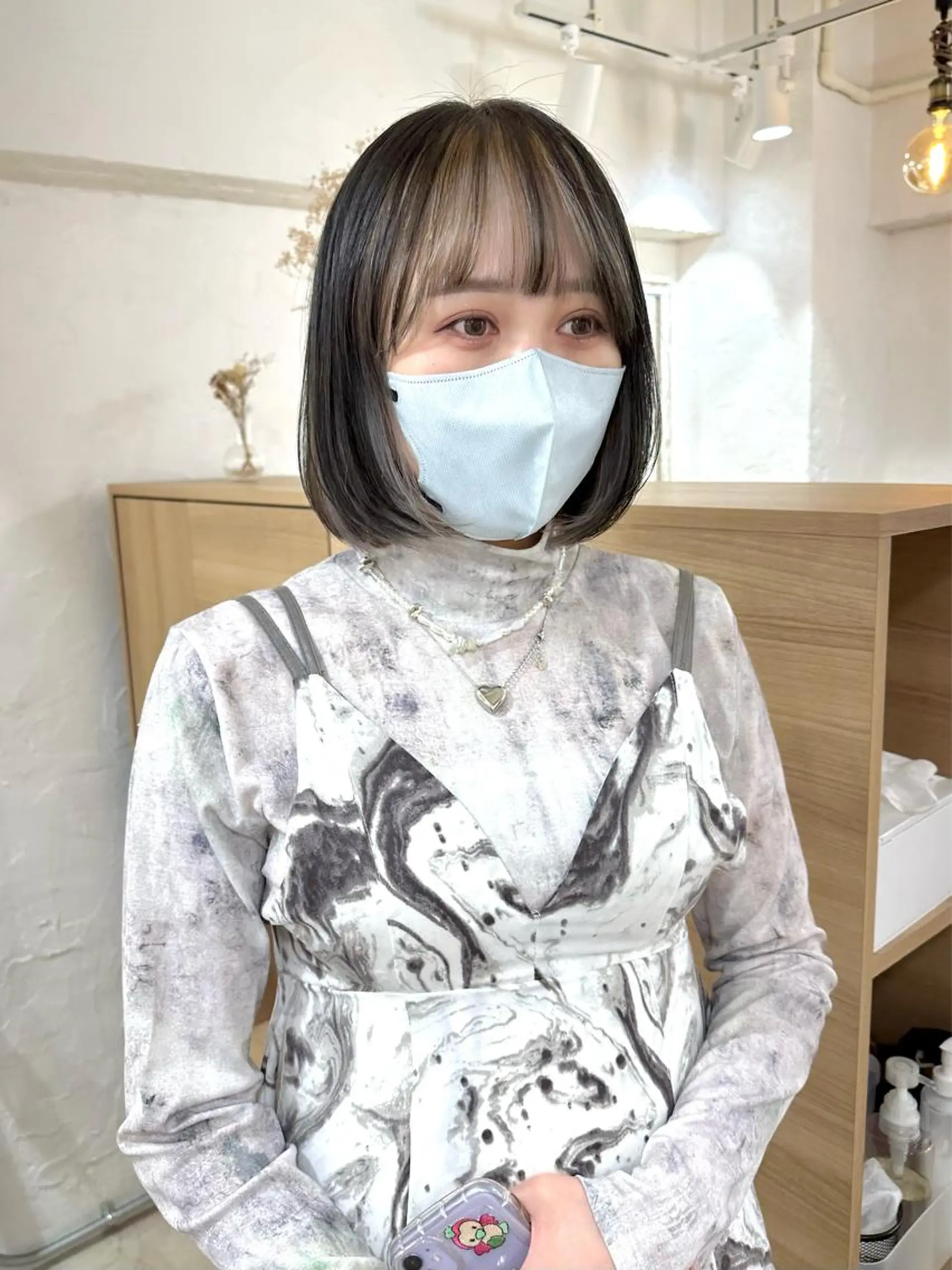 ショート カラー 銀座No.1髪質改善 縮毛矯正/本木のヘアスタイル