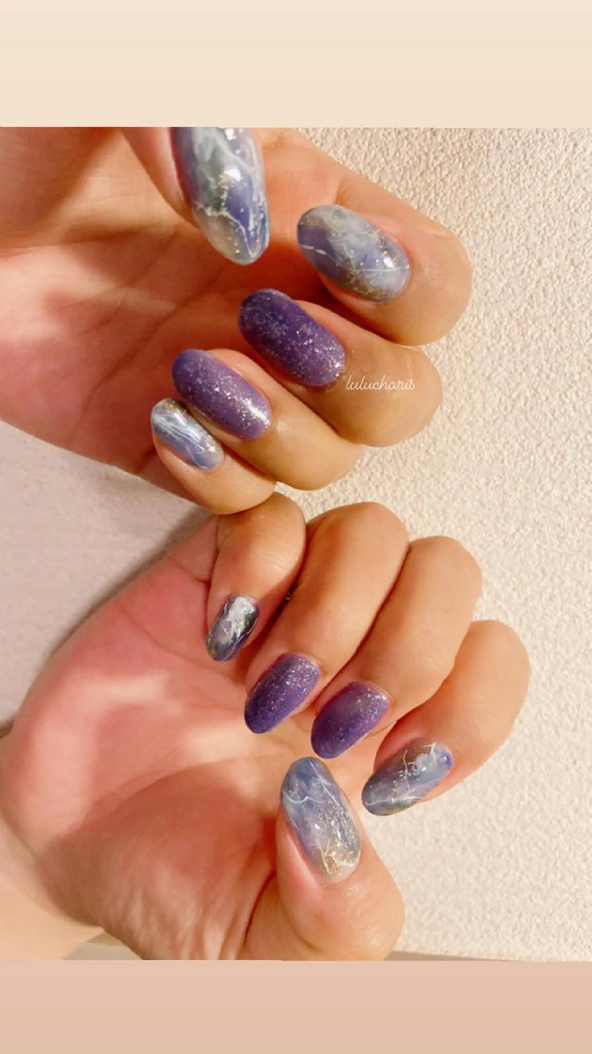 ネイル 持ち込み lulucharis nailのネイルデザイン