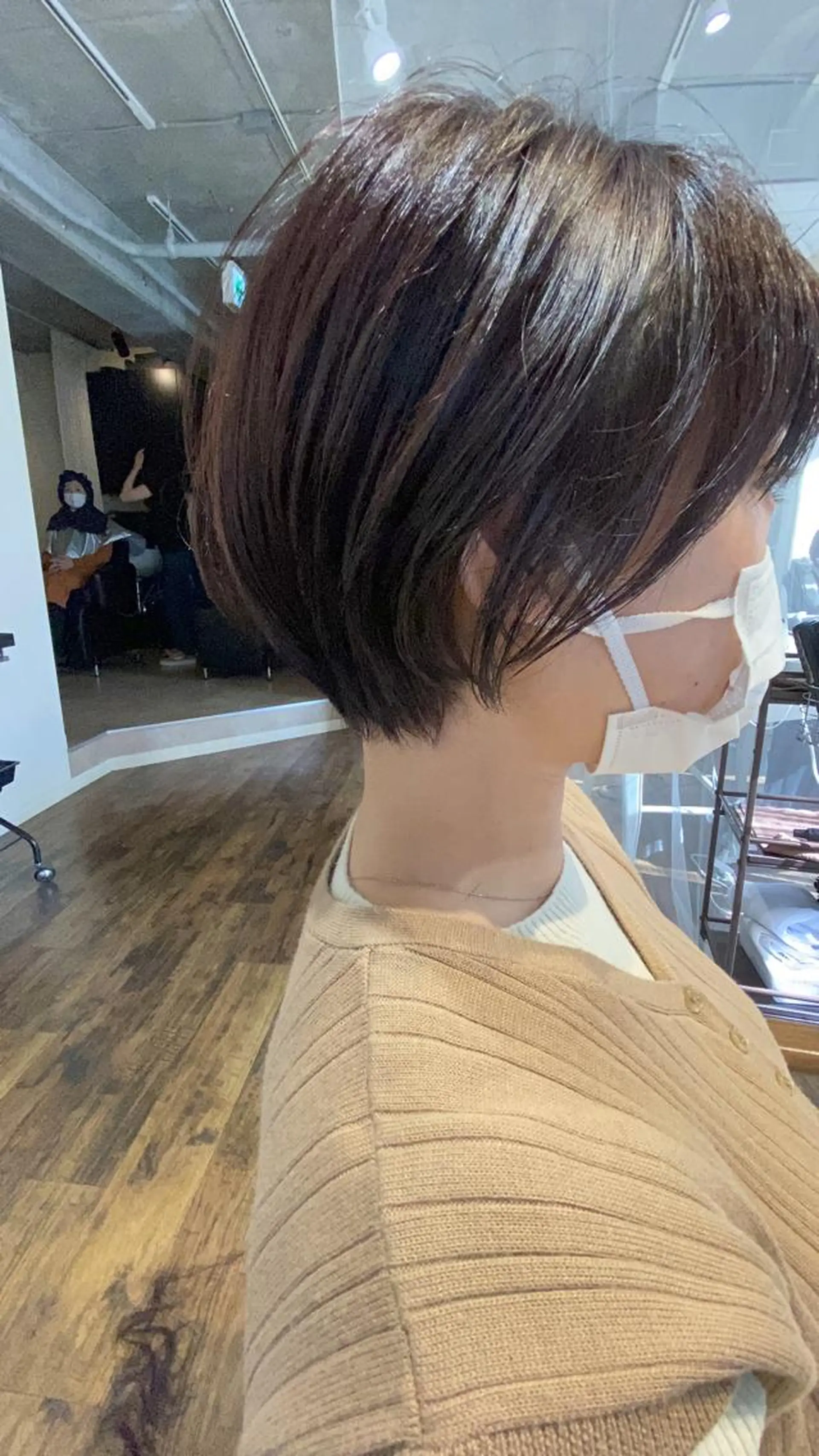 ショート カット ヘアカラー トリートメント ヒラヤマ ユウスケのヘアスタイル