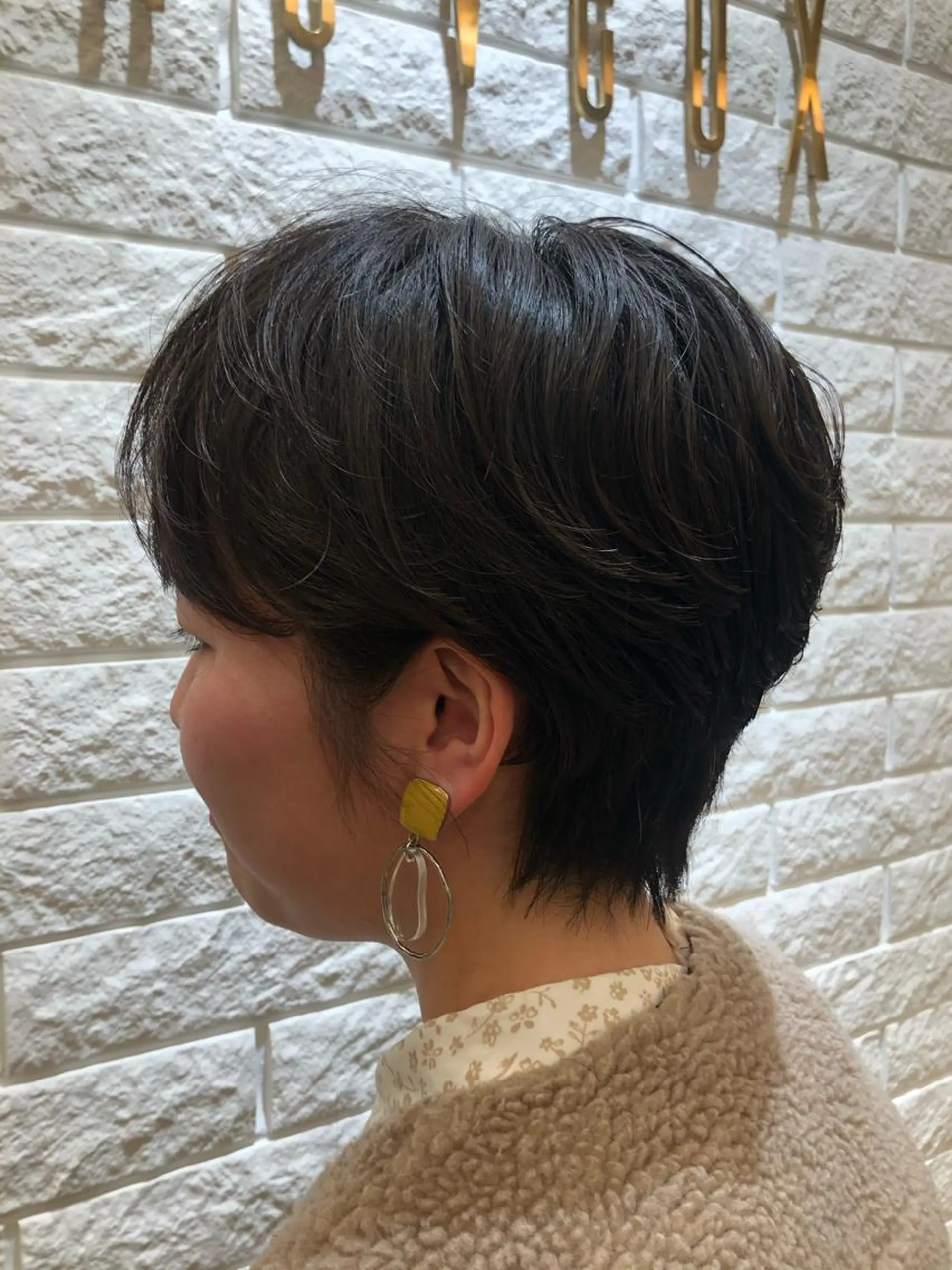 ショート パーマ カット パーマ 艶感🫧透明感カラー YUKARIのヘアスタイル