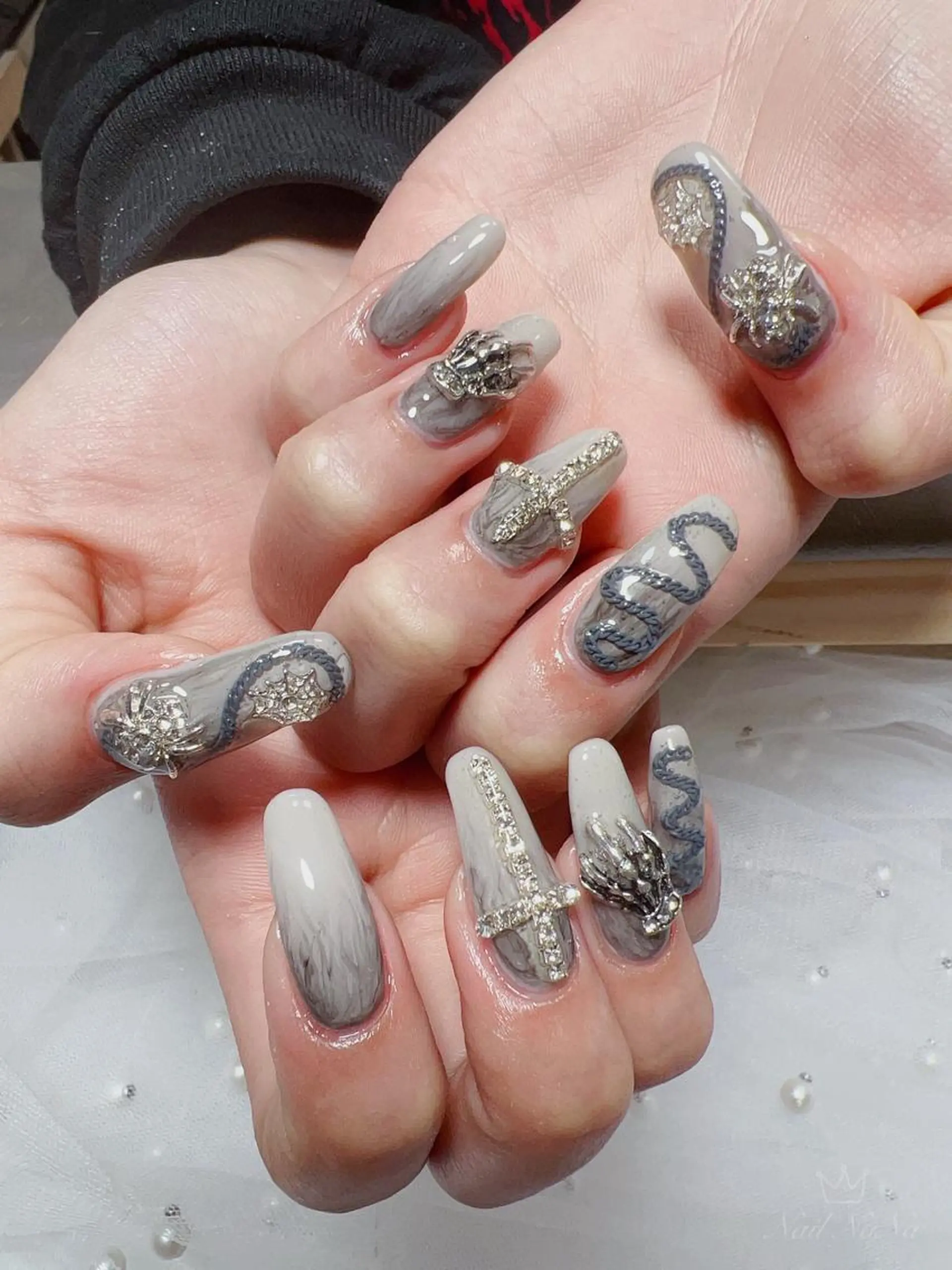 ショート カラー ネイル ハンドネイル Nail NaNaのネイルデザイン