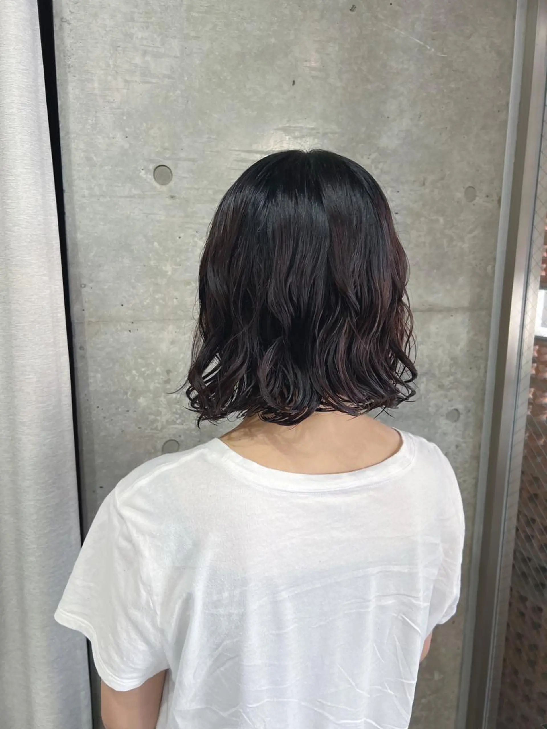 パーマ ボブパーマコテ巻き風 パーマNo1深江秀平のヘアスタイル