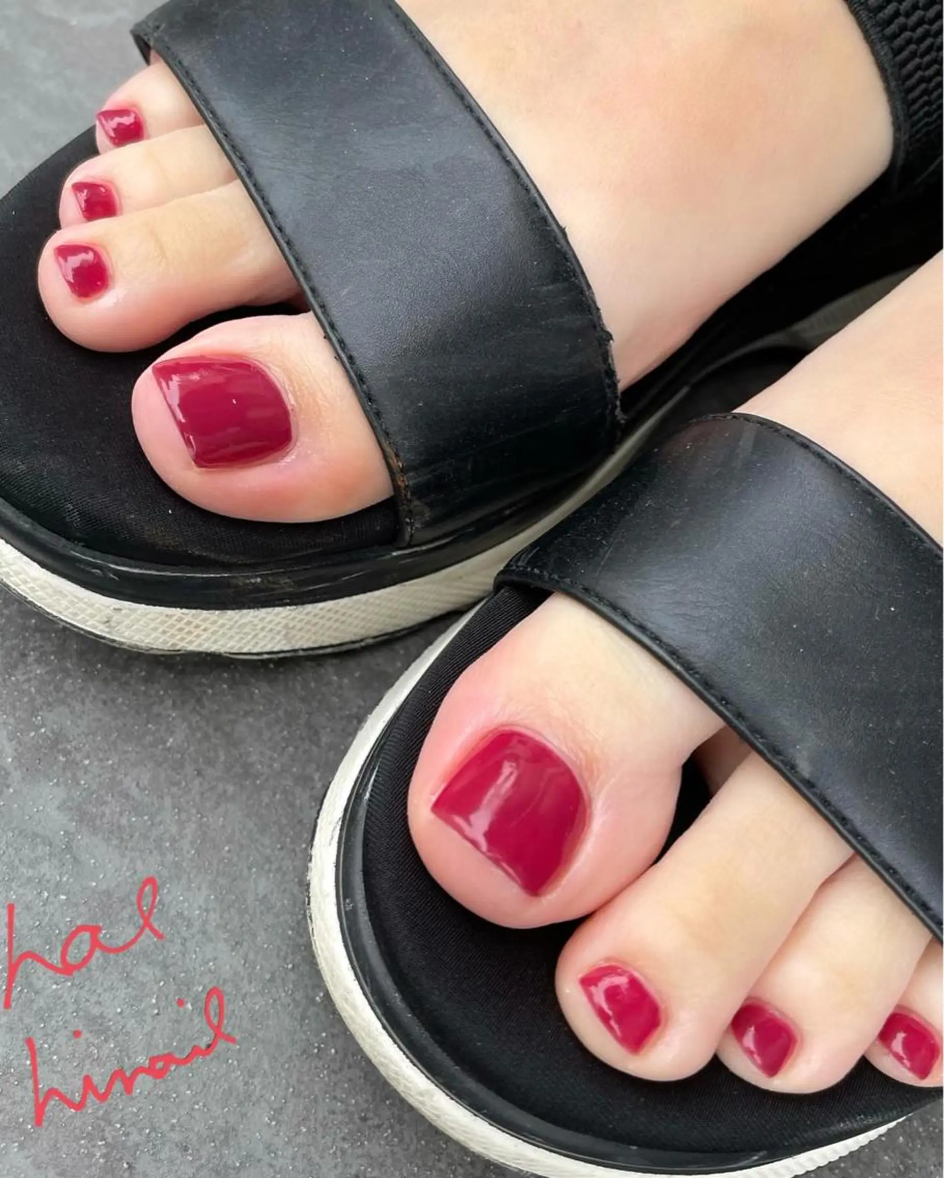 ネイル フットネイル はるひな ねいるのネイルデザイン