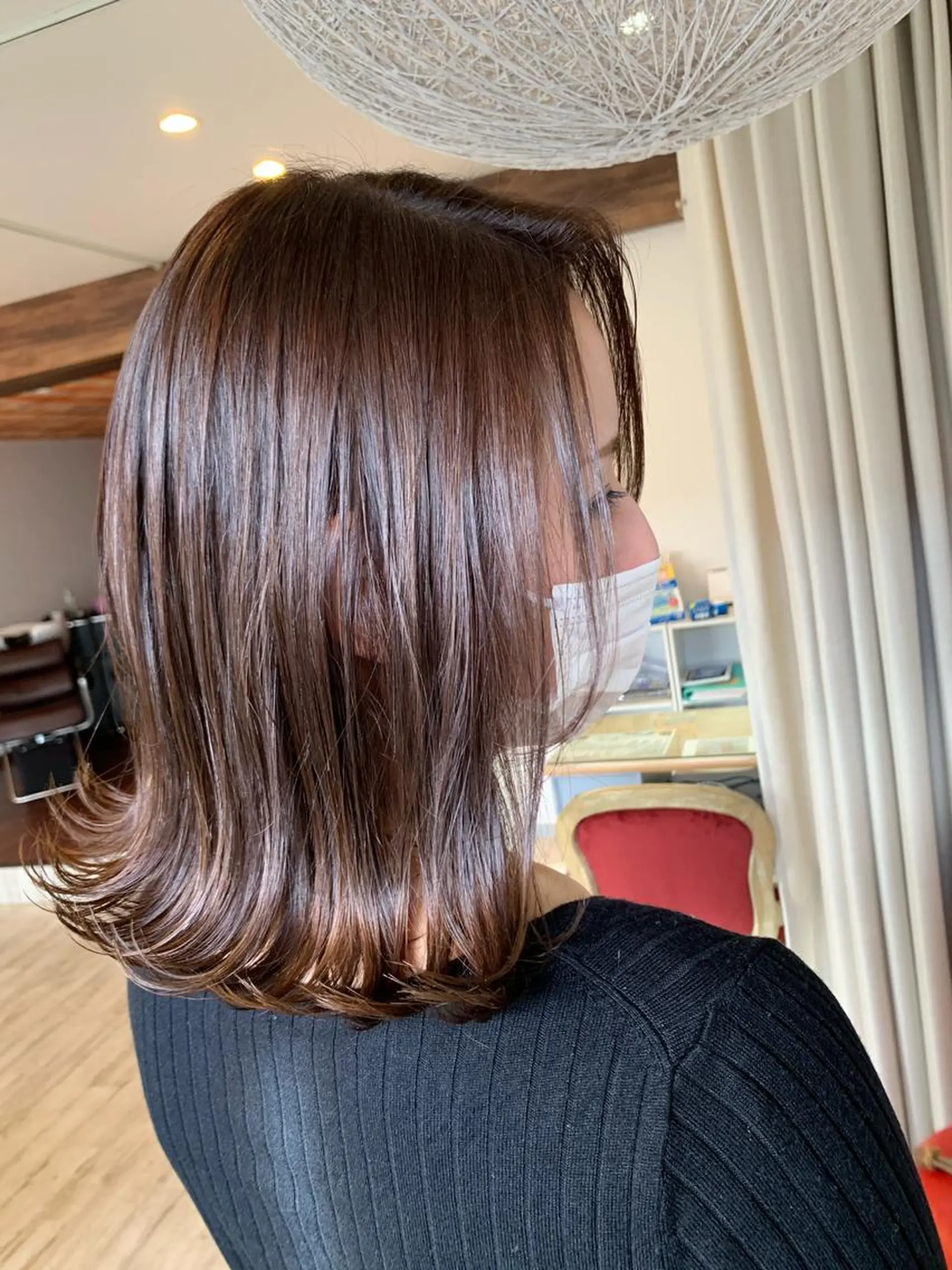 ミディアム カット トリートメント yoshihara yuukiのヘアスタイル