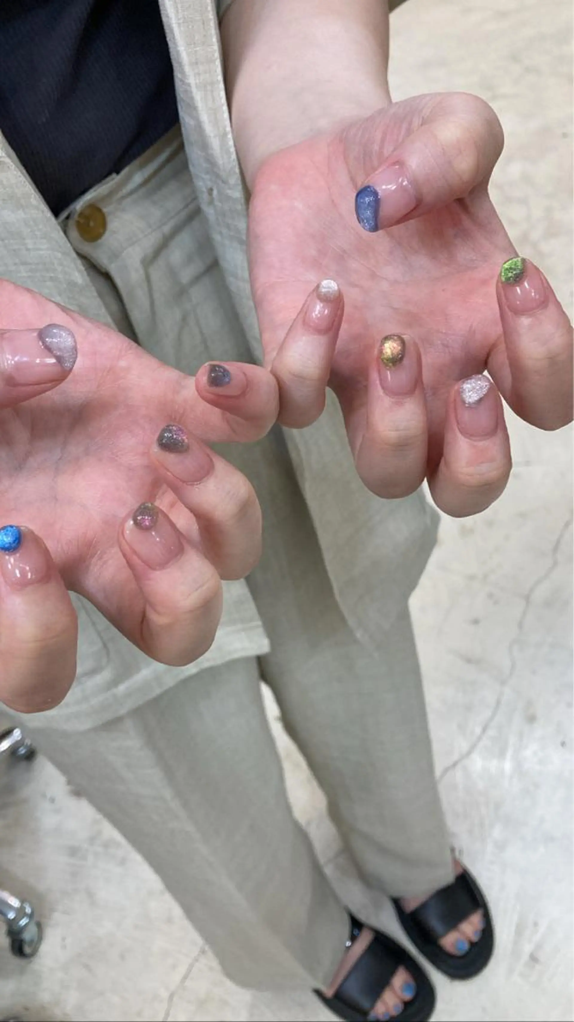 ネイル nailsalon　hue所属・小山 羽奈のネイルデザイン