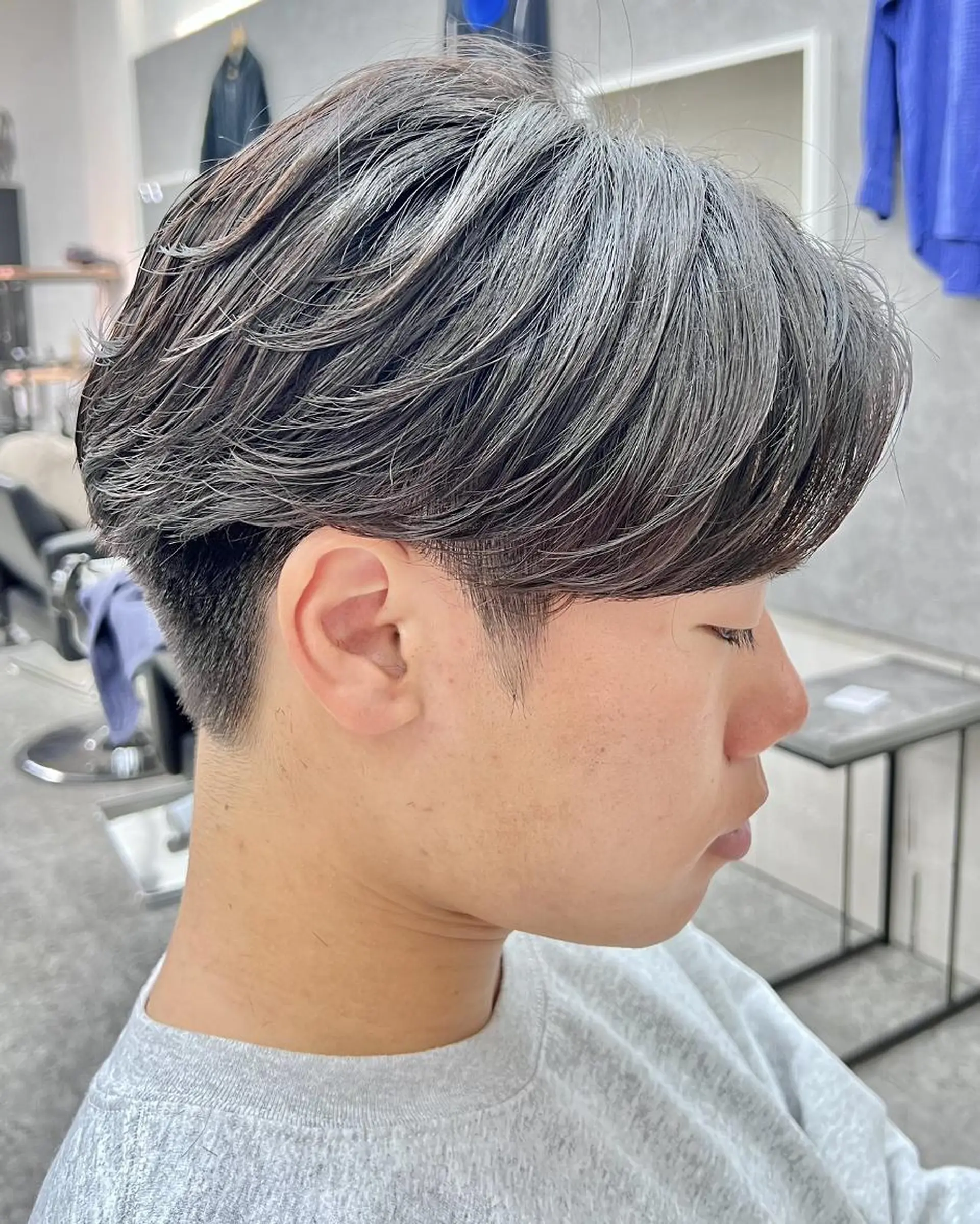 パーマ メンズ カット パーマ GLOP HOMME 店長　アオトのヘアスタイル