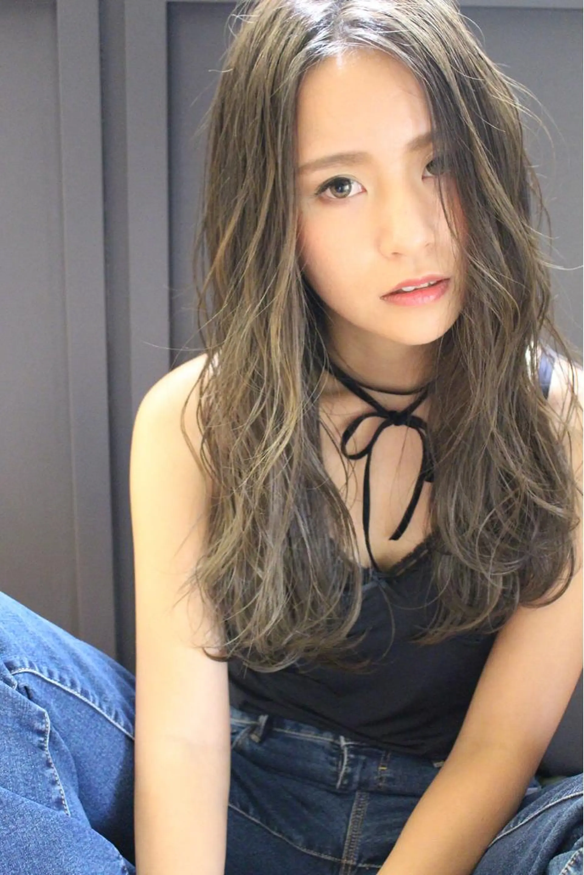 ロング カラー ヘアカラー ❤️ダブルカラー 髪質改善❤️SAYAのヘアスタイル