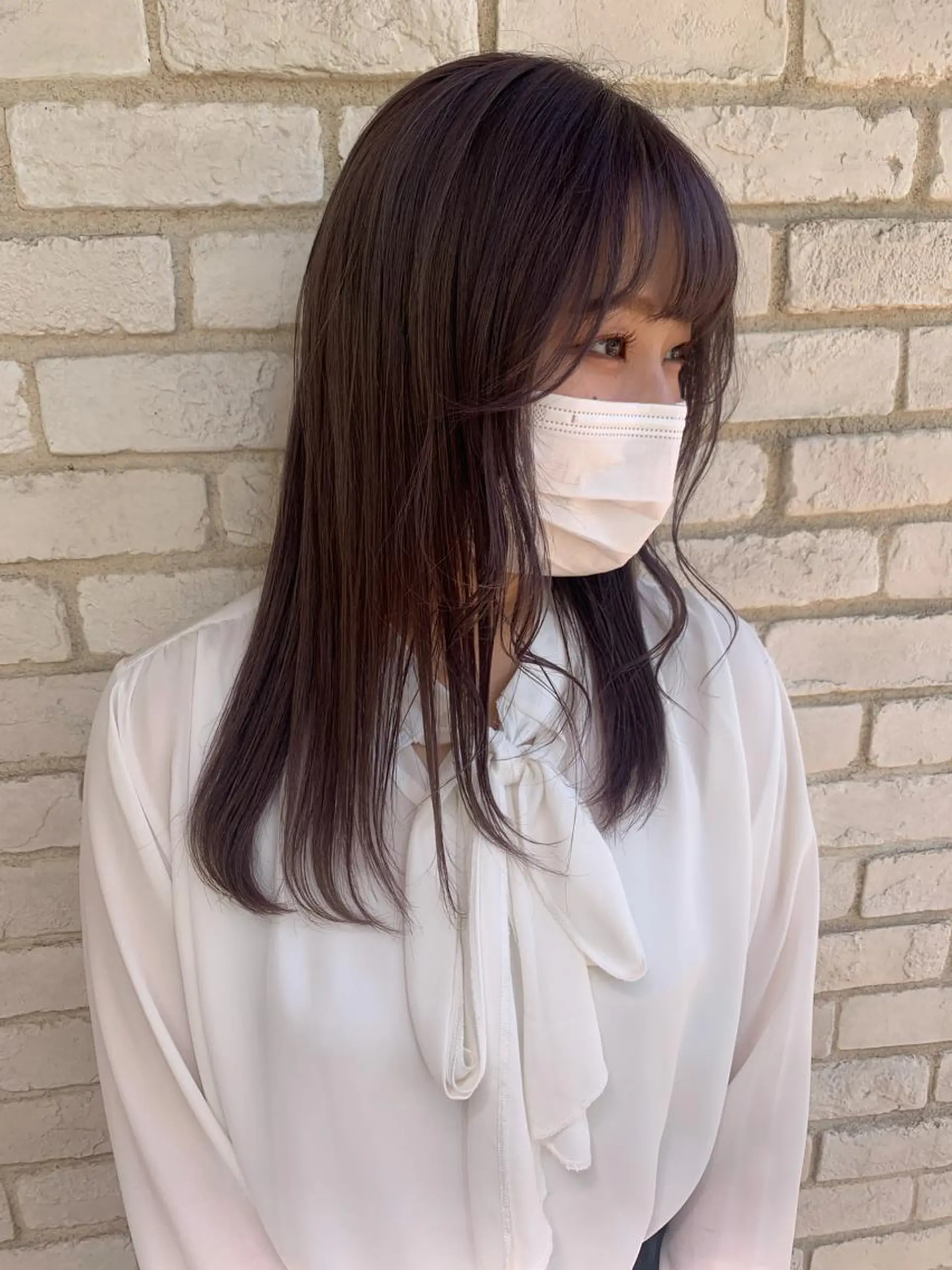 カラー ラベンダーカラー 天野 玲菜のマツエク・マツパデザイン