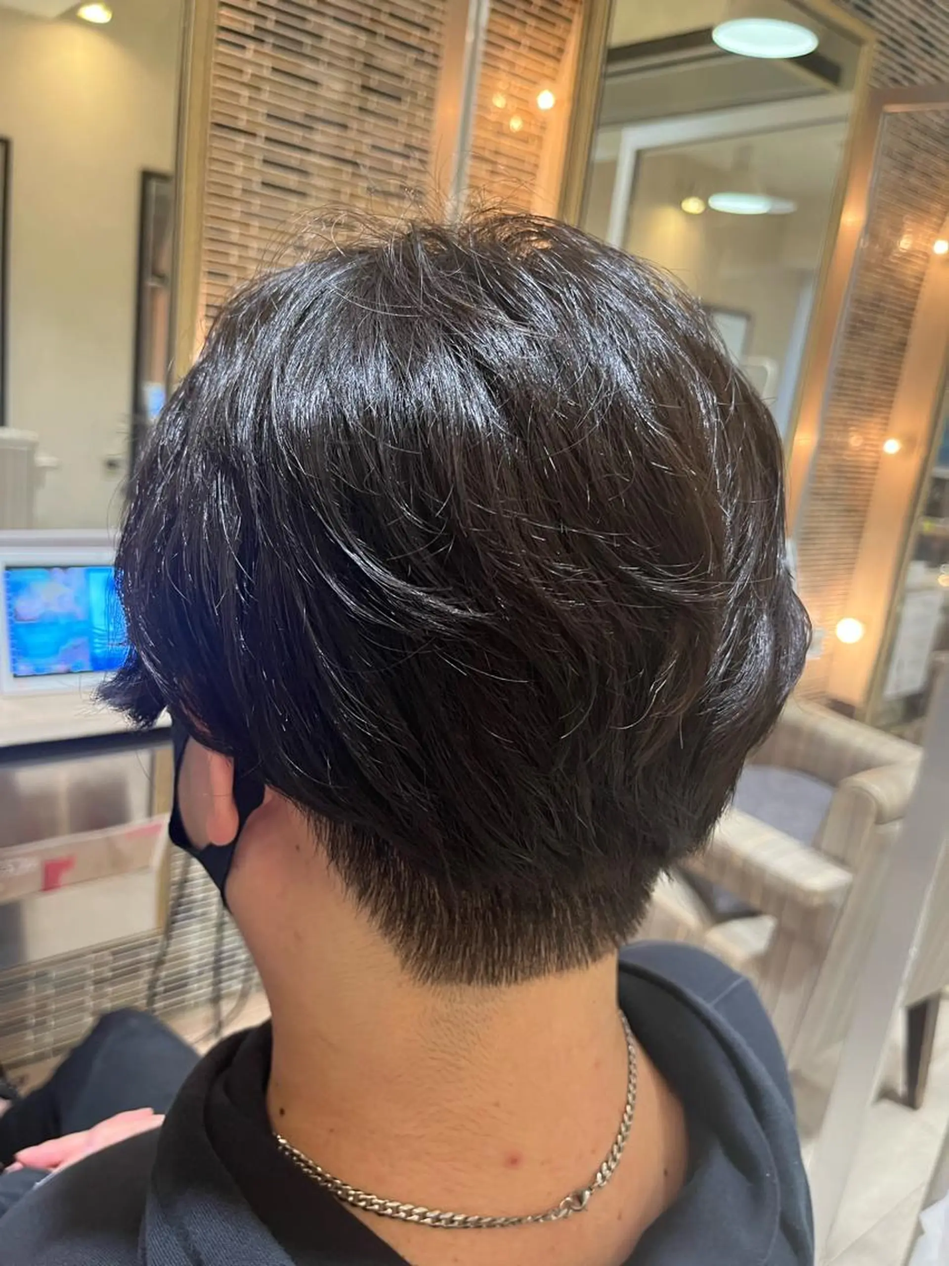 パーマ メンズ カルマパーマ メンズパーマ カット パーマ 友松 世奈のマツエク・マツパデザイン