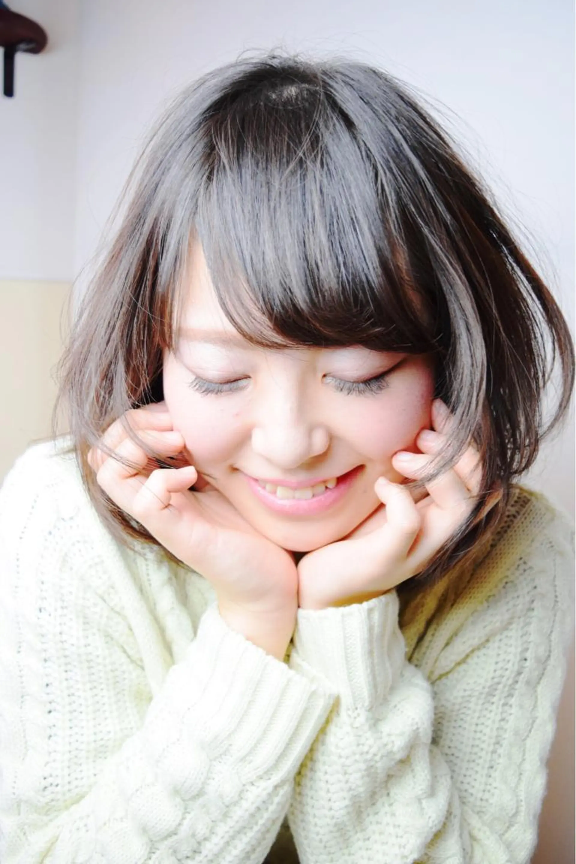 ミディアム 関口 友行のヘアスタイル