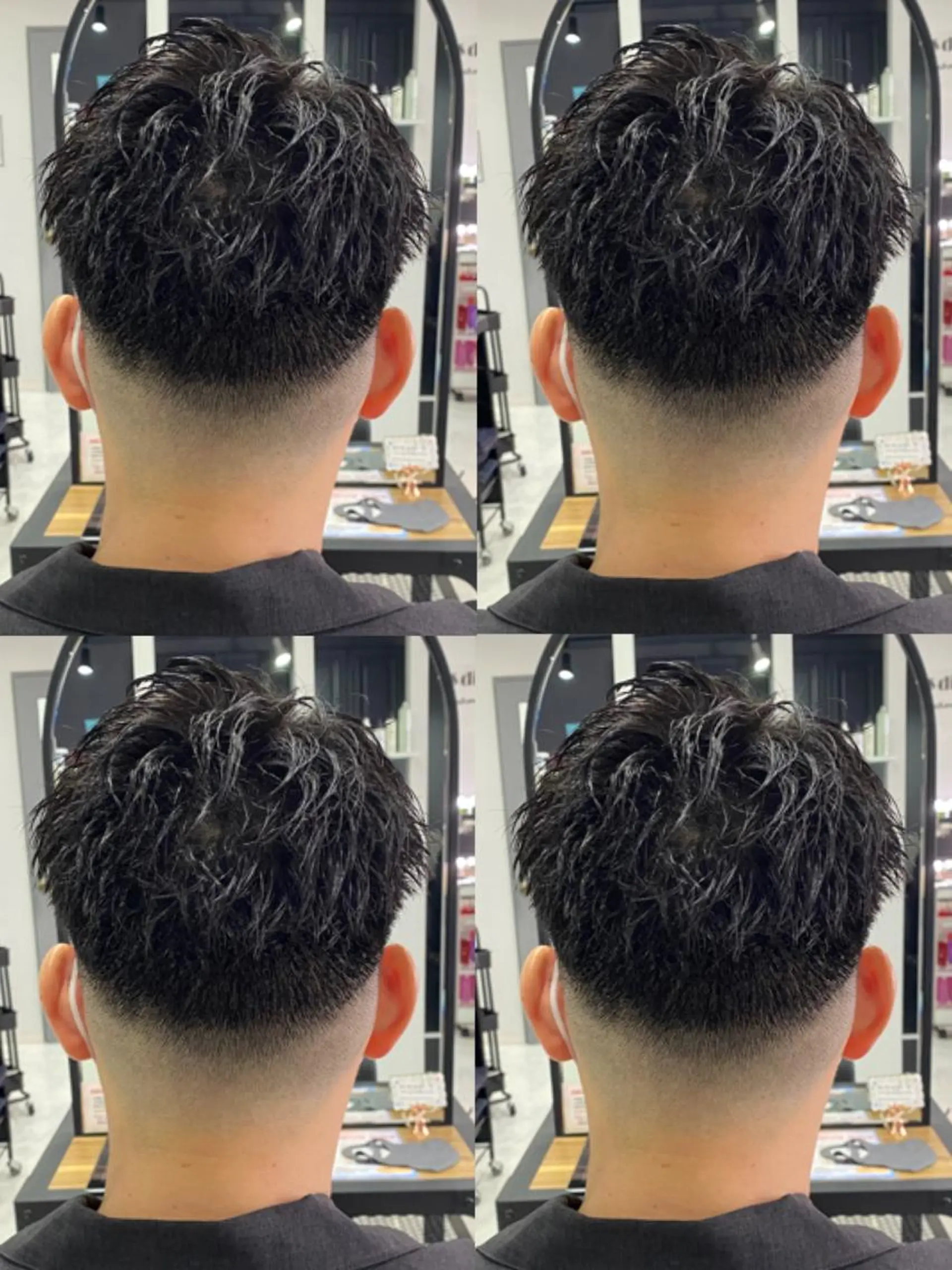 ショート カラー パーマ ヘアアレンジ メンズ カット 🔥メンズ特化渡辺 🔥ブリーチカラーのヘアスタイル