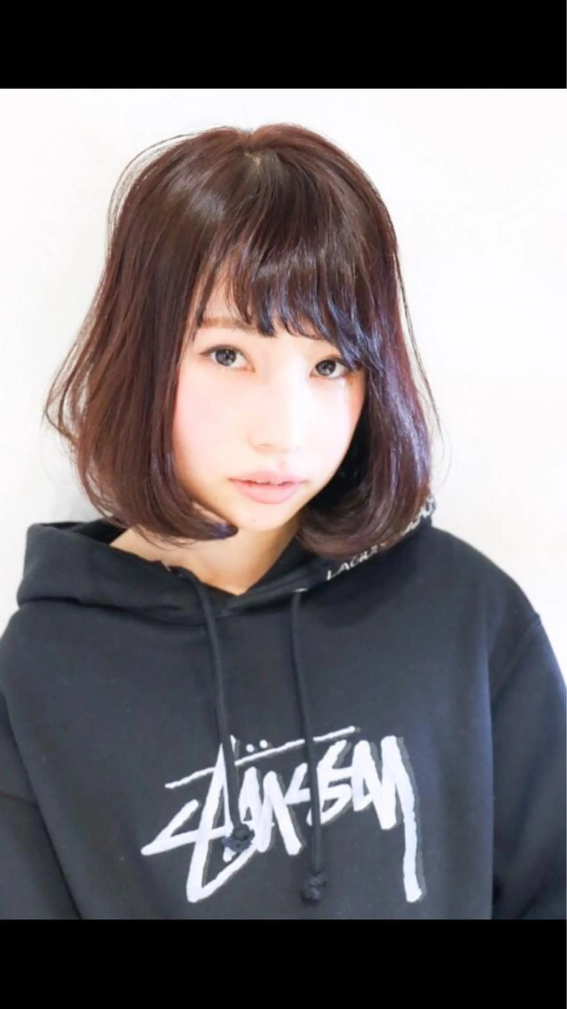 ミディアム カラー ブラウンカラー ピンクカラー ピンクブラウン ブリーチ/髪質改善 NYNY大久保のヘアスタイル