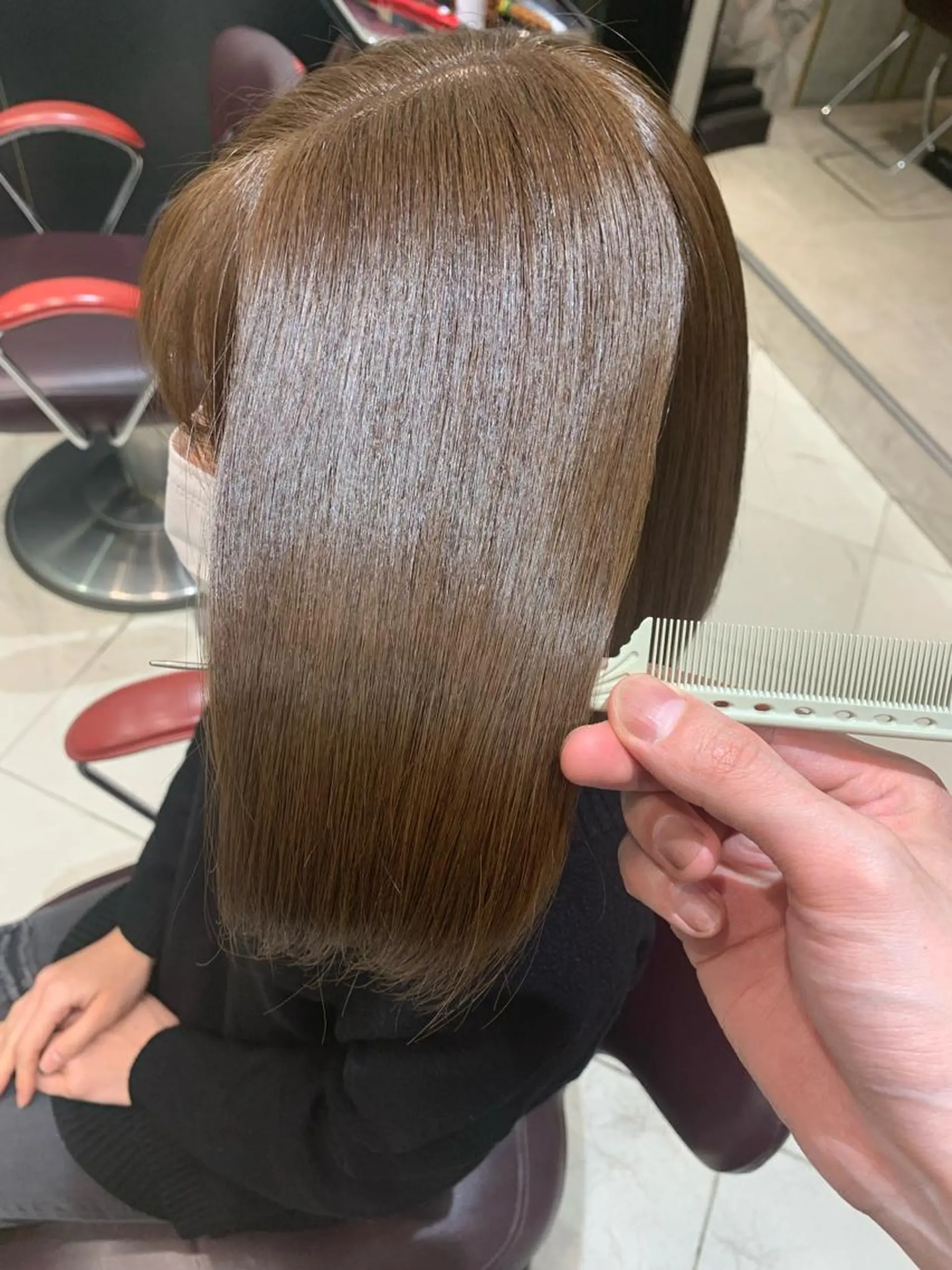 ミディアム ヘアカラー トリートメント ヘアセット ✨上村 潤平✨メンズヘア✨のヘアスタイル