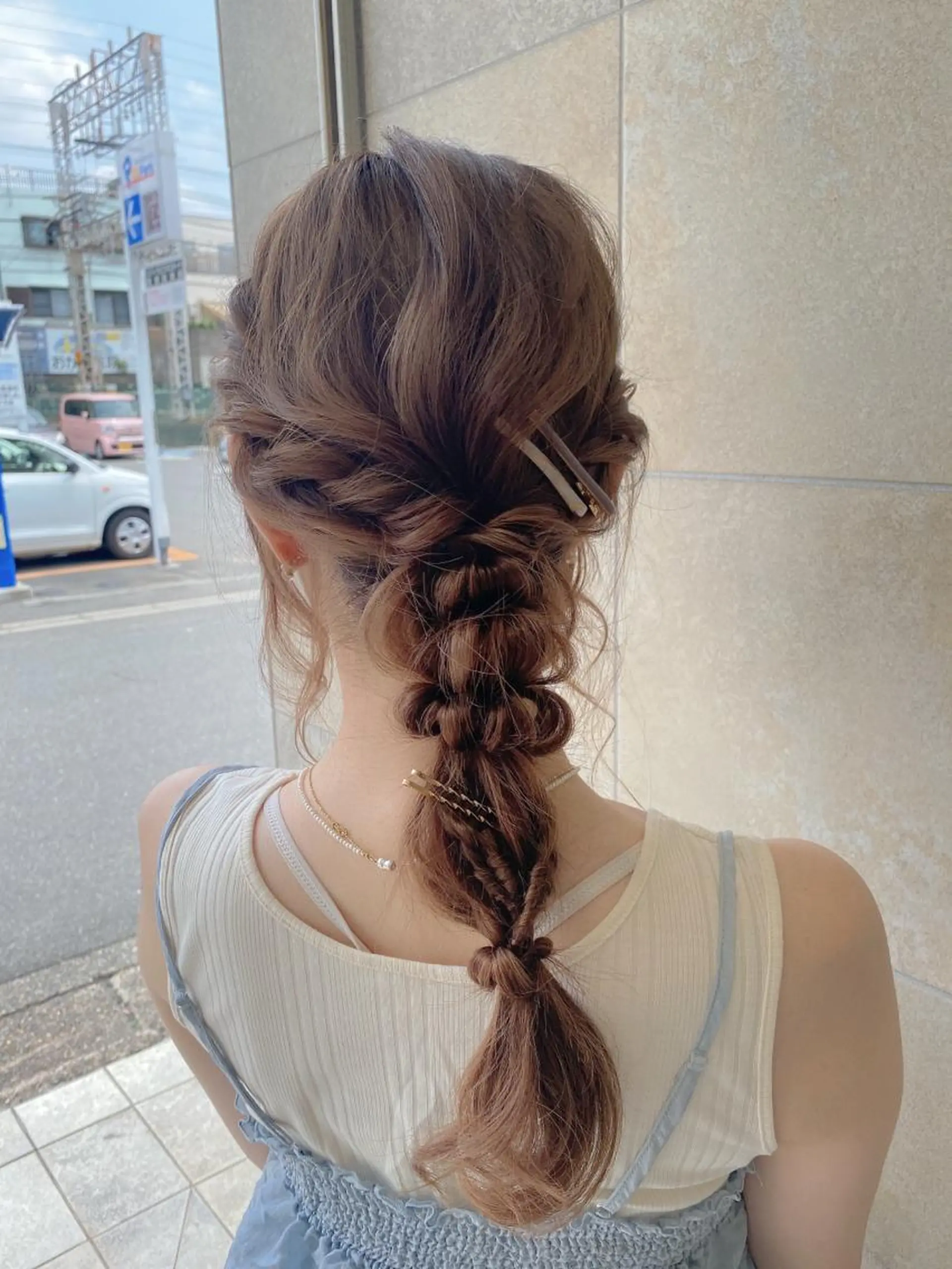 ヘアアレンジ 艶髪/透明感/ 三宅晴香のヘアスタイル