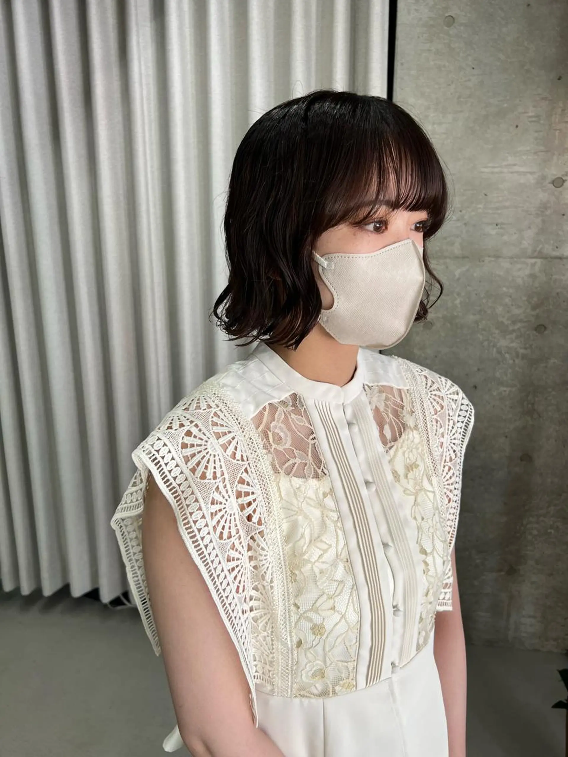 パーマ ボブパーマコテ巻き風 パーマNo1深江秀平のヘアスタイル