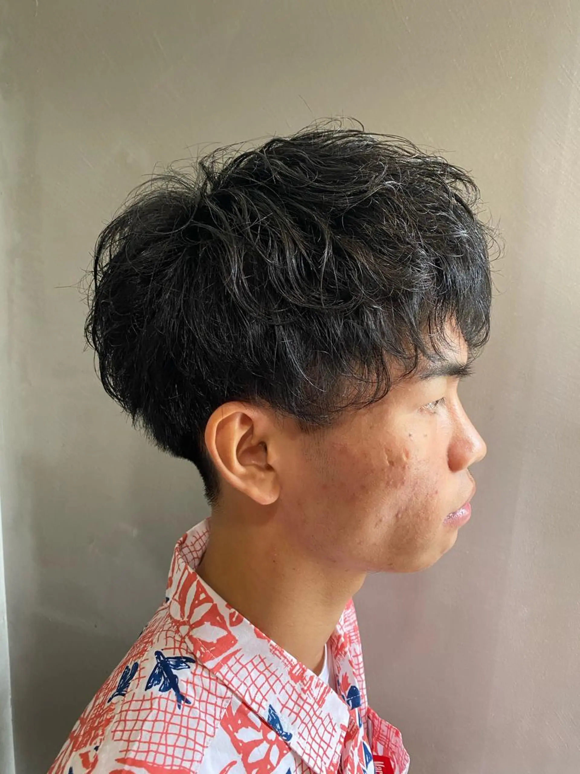 パーマ メンズ メンズパーマ 寳泉 章弘のヘアスタイル