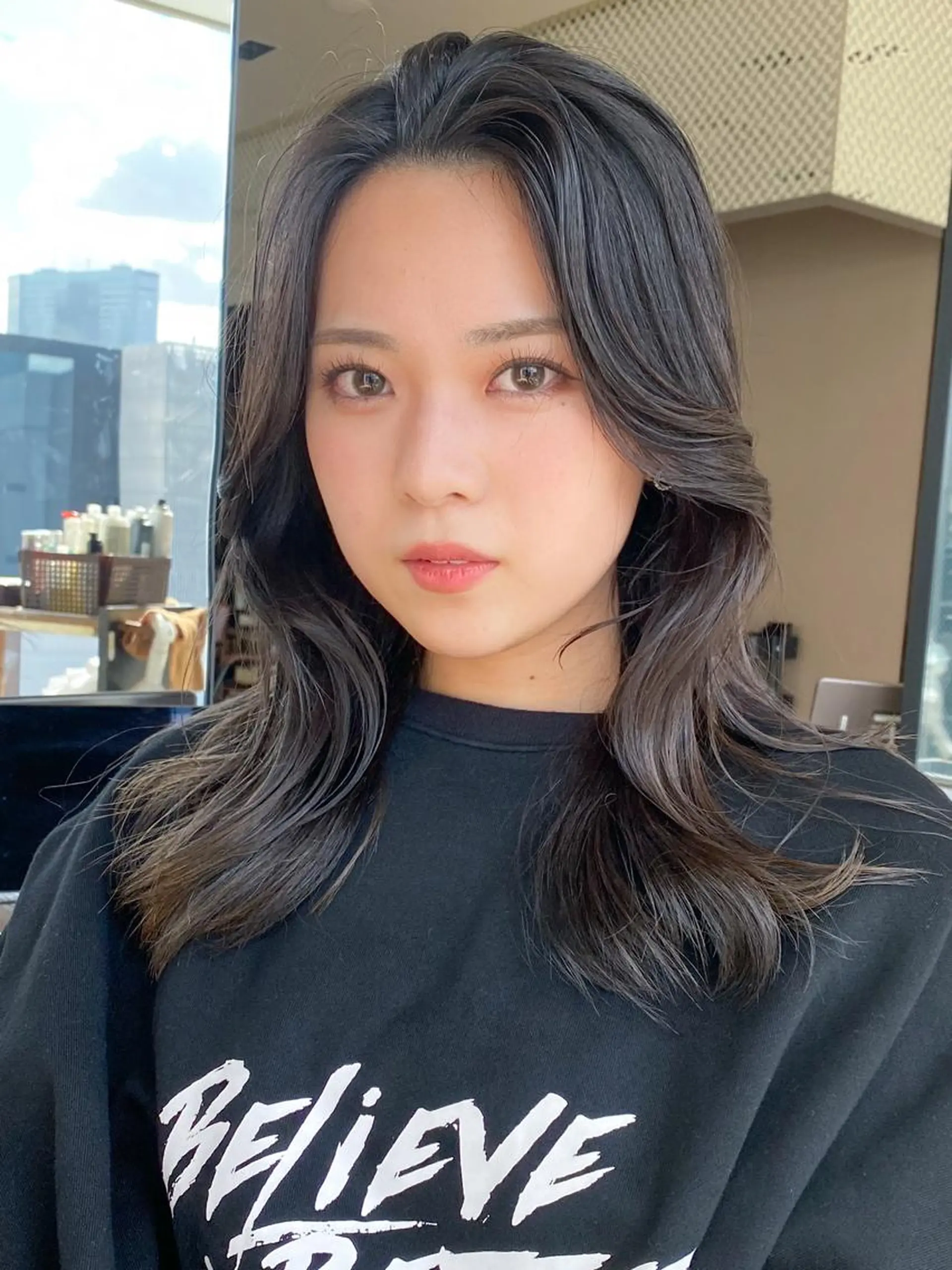 セミロング くびれヘア 顔周りカット 小顔カット トリートメント 【1日2名様限定】 AFLOAT白川雄副のヘアスタイル