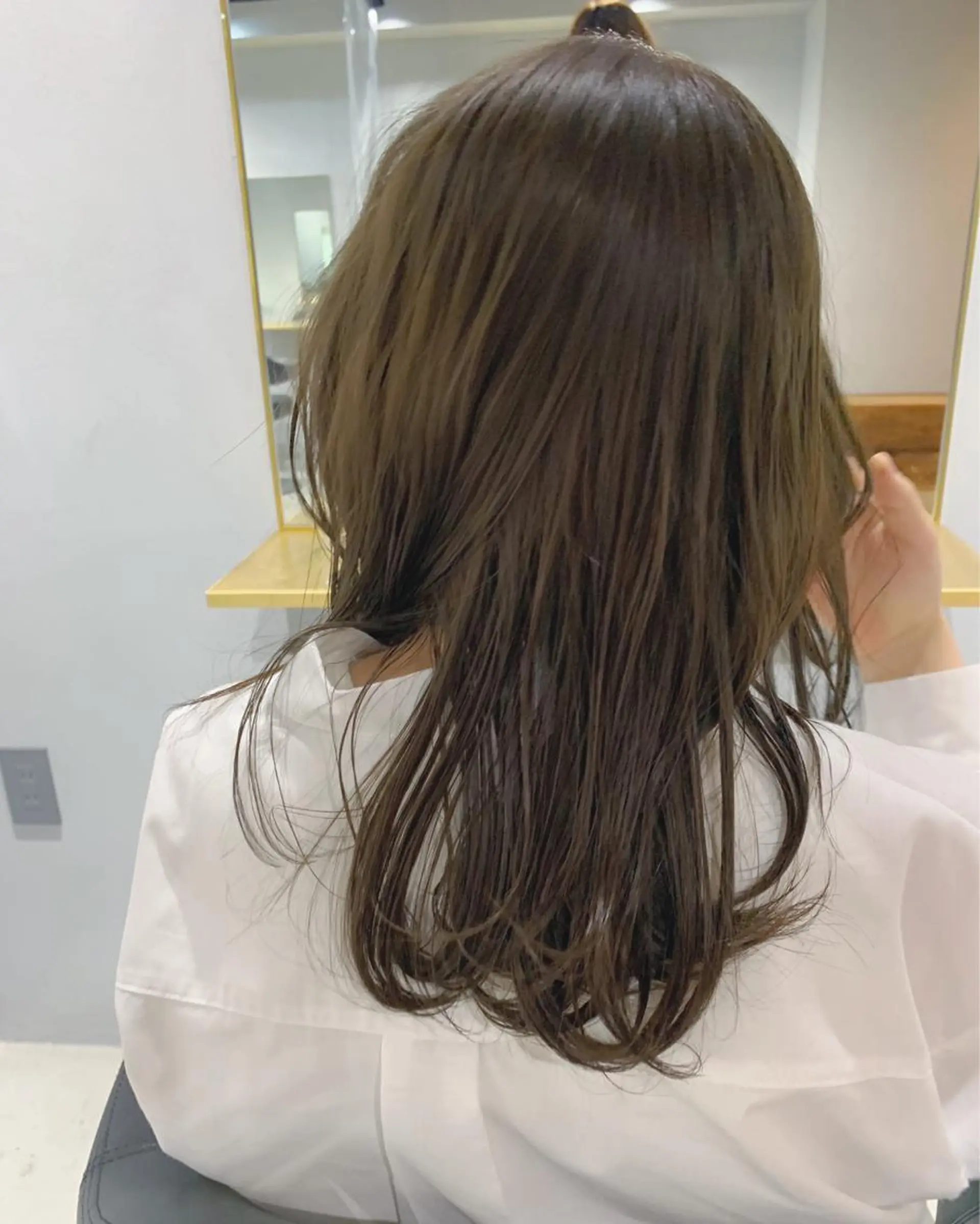 カラー パーマ ボブパーマコテ巻き風 パーマNo1深江秀平のヘアスタイル