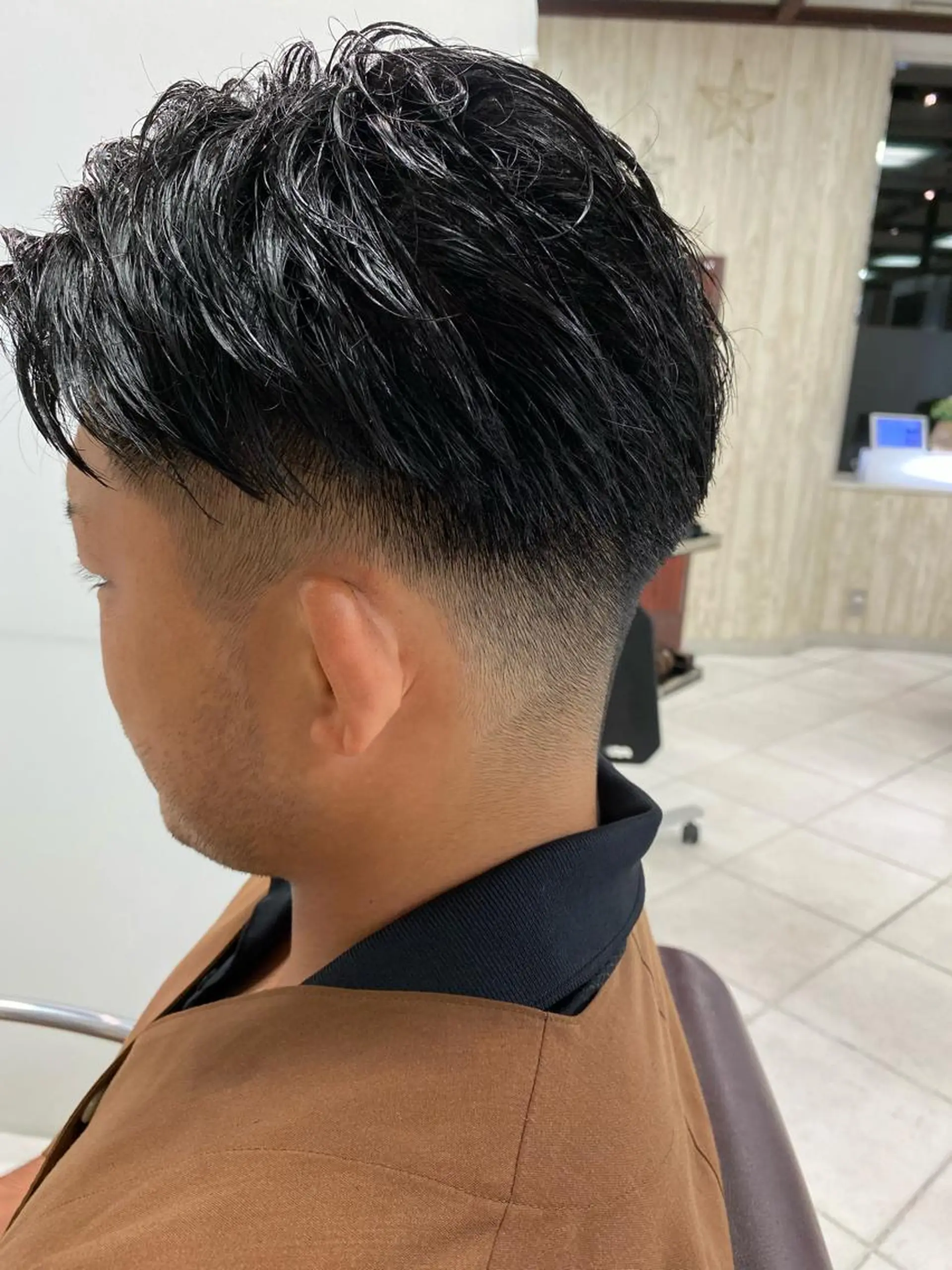 ショート メンズ サイトウ リョウヤのヘアスタイル