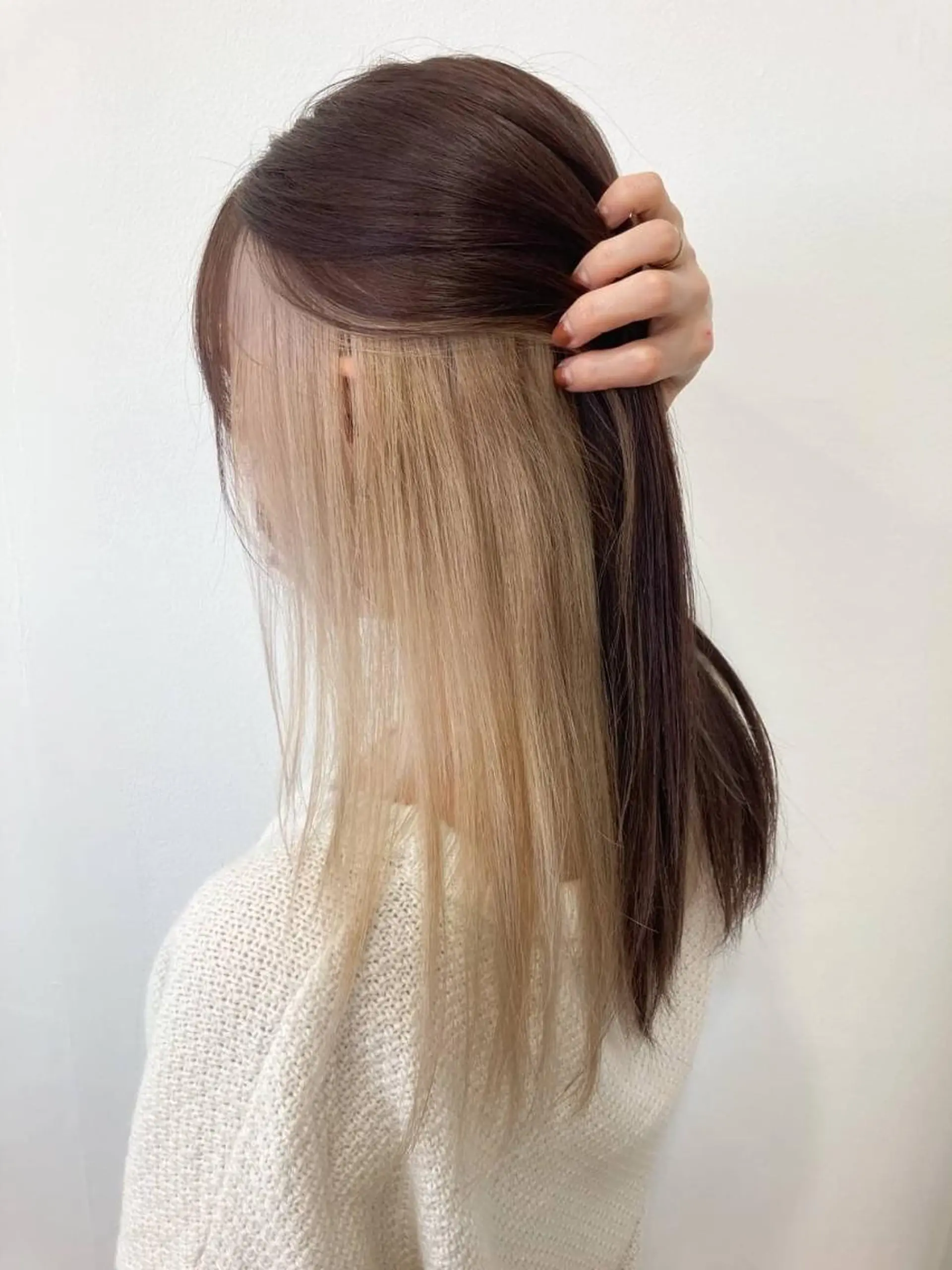 ミディアム カット ヘアカラー トリートメント ❄️透明感カラー❄️ メンズ✂️TOWAのヘアスタイル