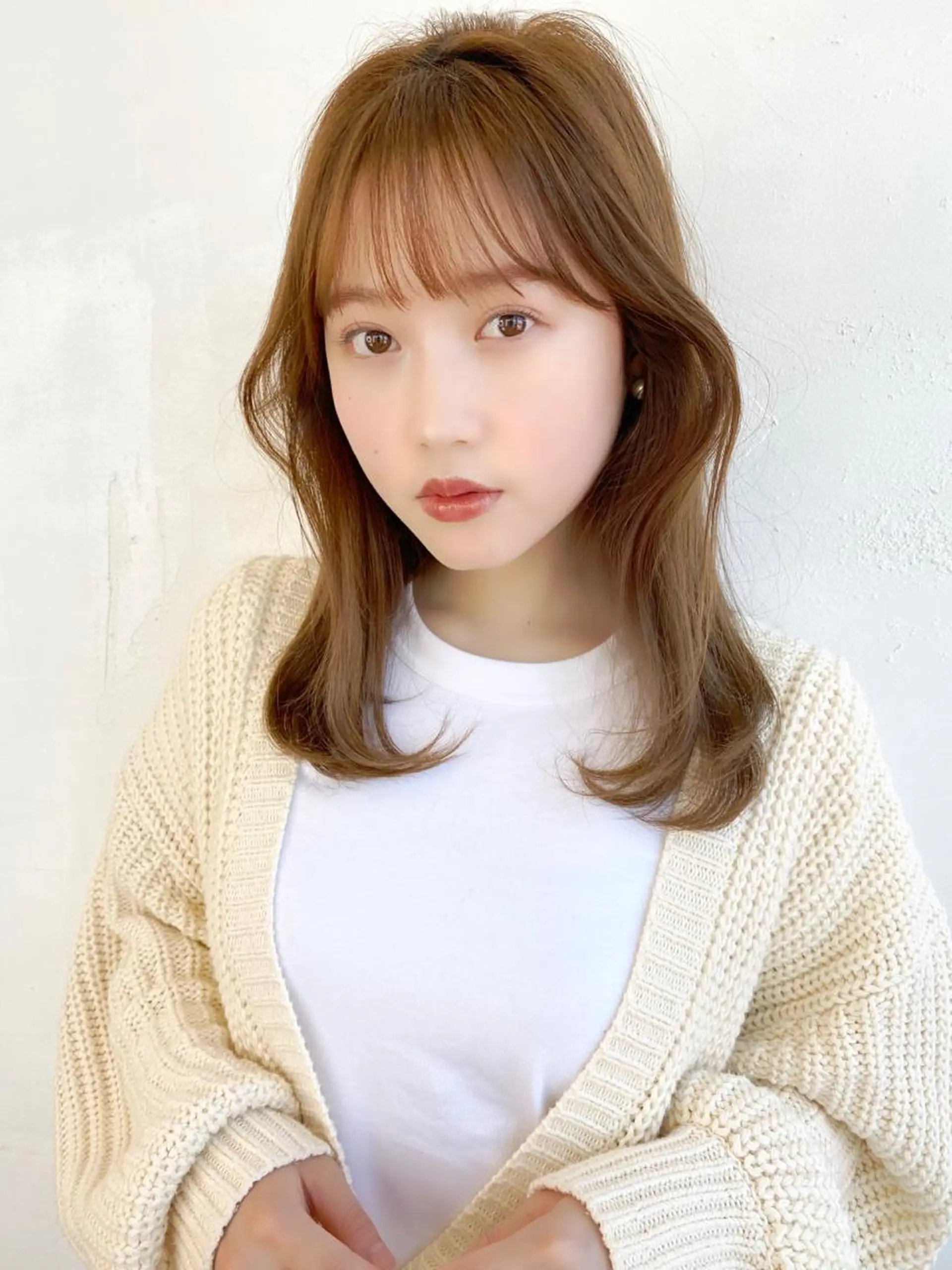 セミロング カラー 🥣 hashi 🛋️のヘアスタイル