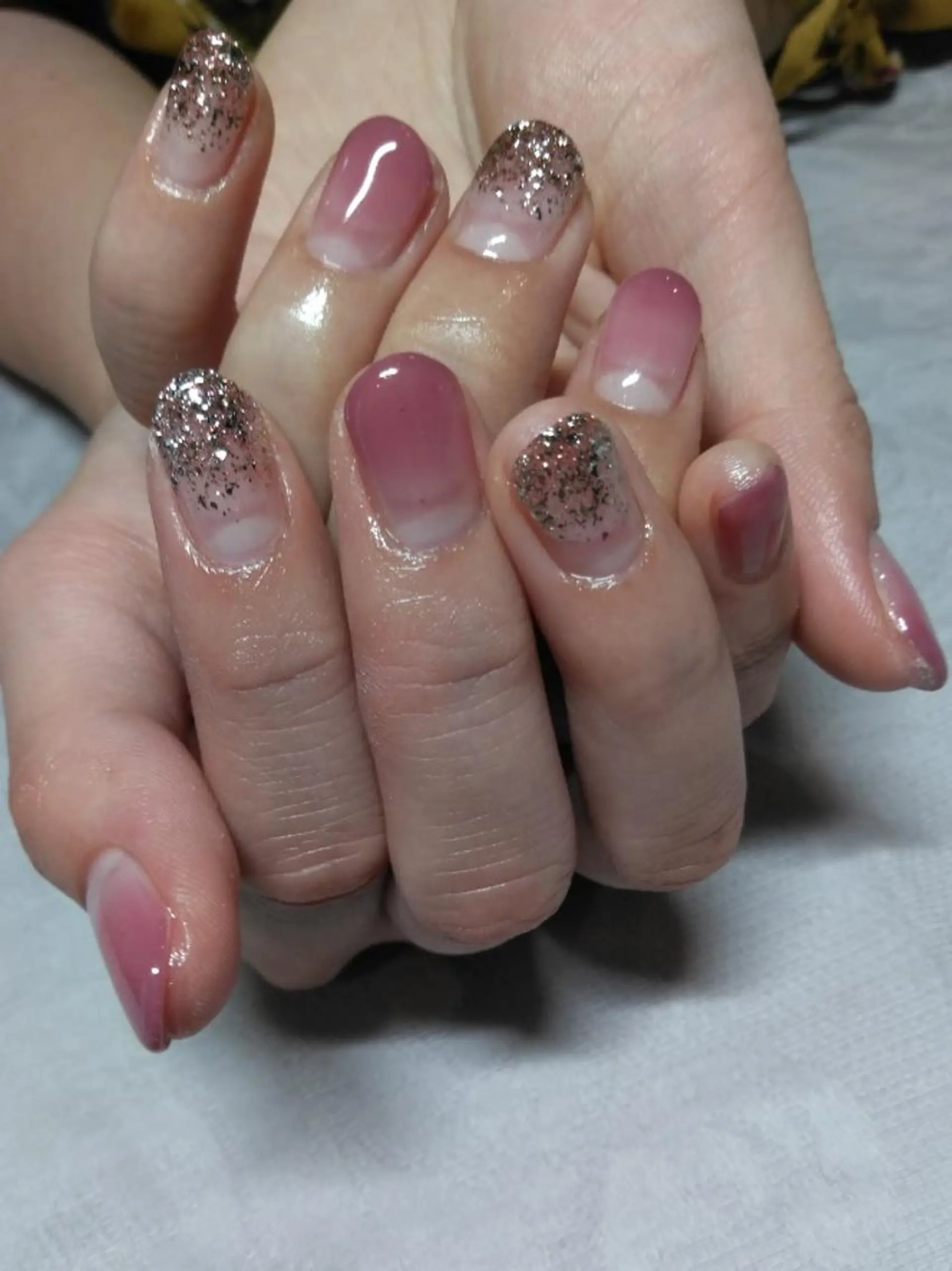 ネイル グラデーション ワンカラーネイル lylynail YUUKAのネイルデザイン