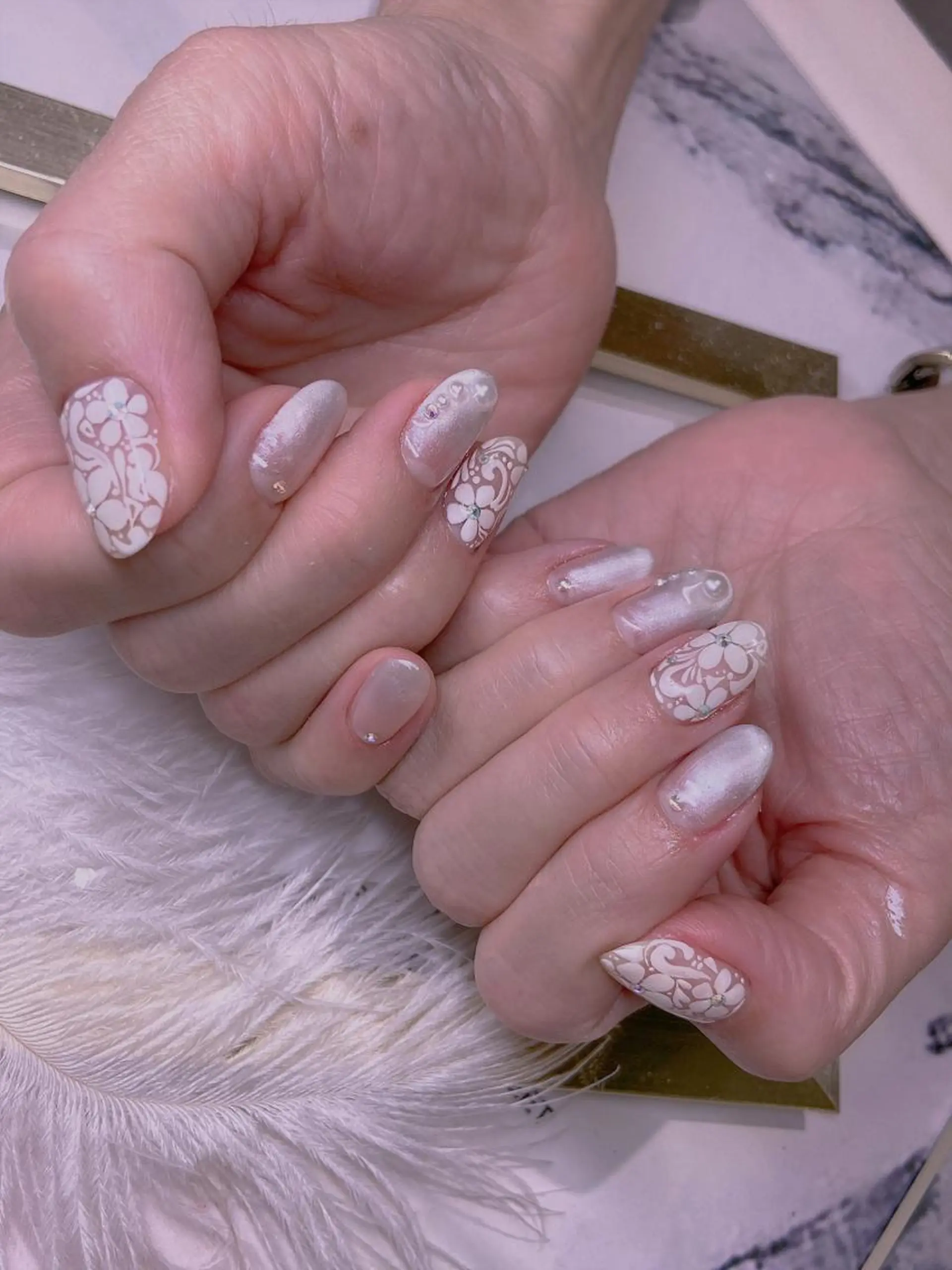 ネイル 長さだし専門店 M2　rikaのネイルデザイン