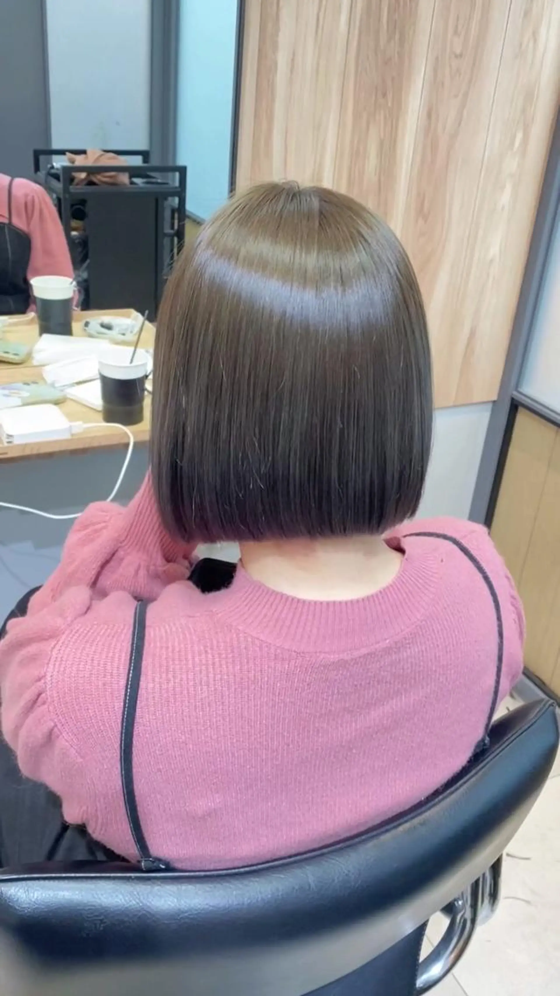 ショート カラー ヘアアレンジ カット Hatanaka Airiのヘアスタイル