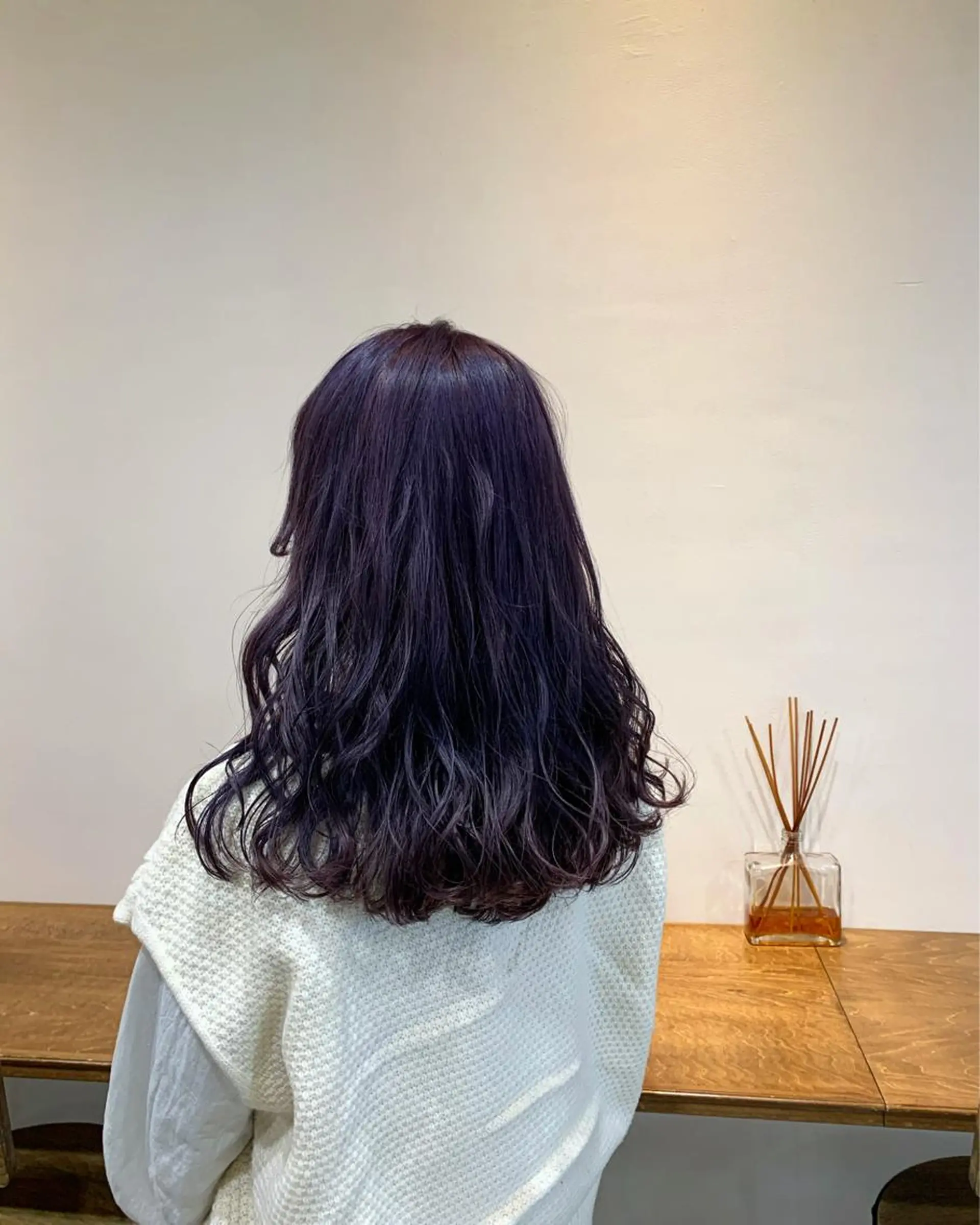 ロング カラー ヘアカラー トリートメント ヘアセット ハイトーン/レイヤー 💜Akaneのヘアスタイル