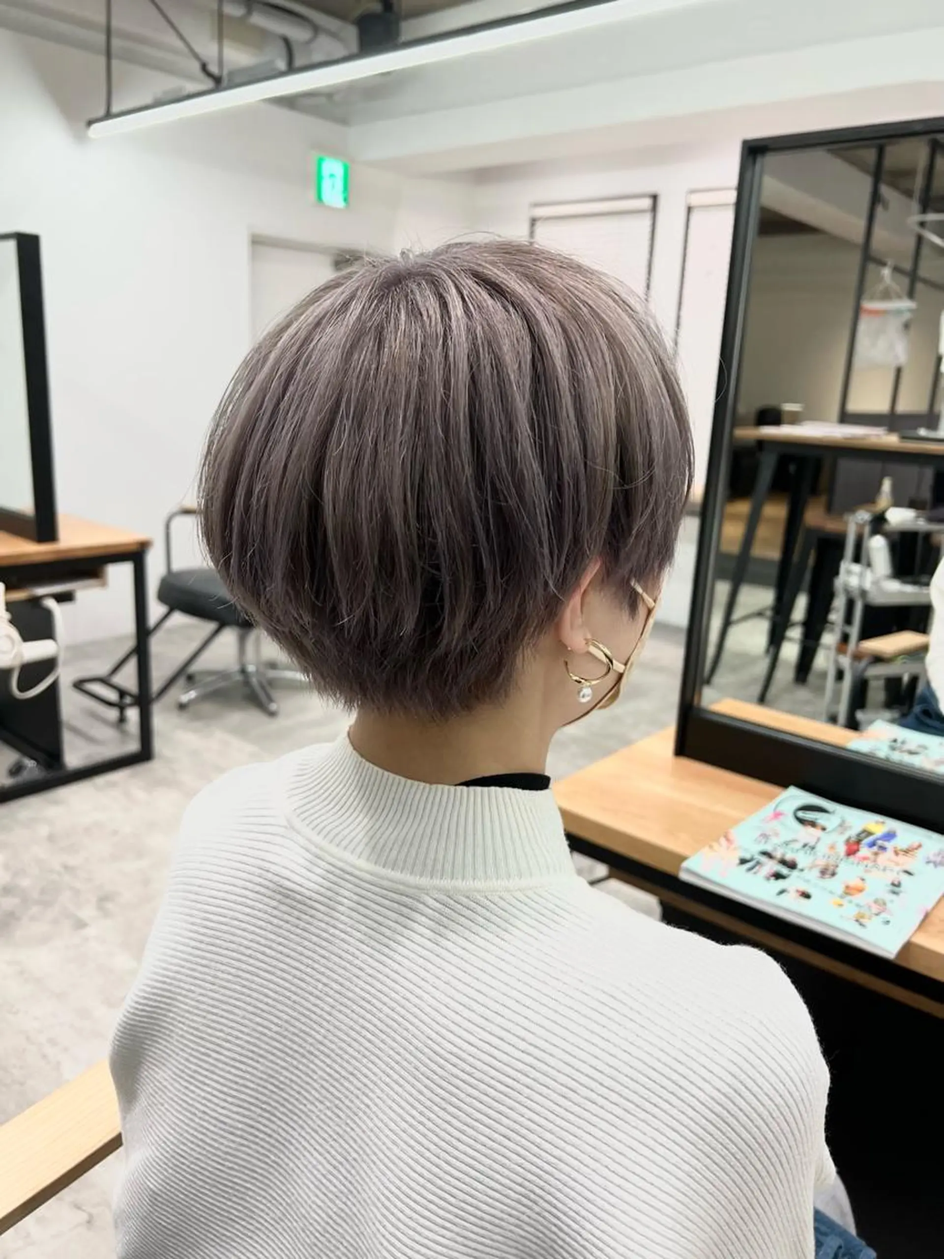 ショート カラー カット ショート&ボブ✂️ 宮島 祐太のヘアスタイル