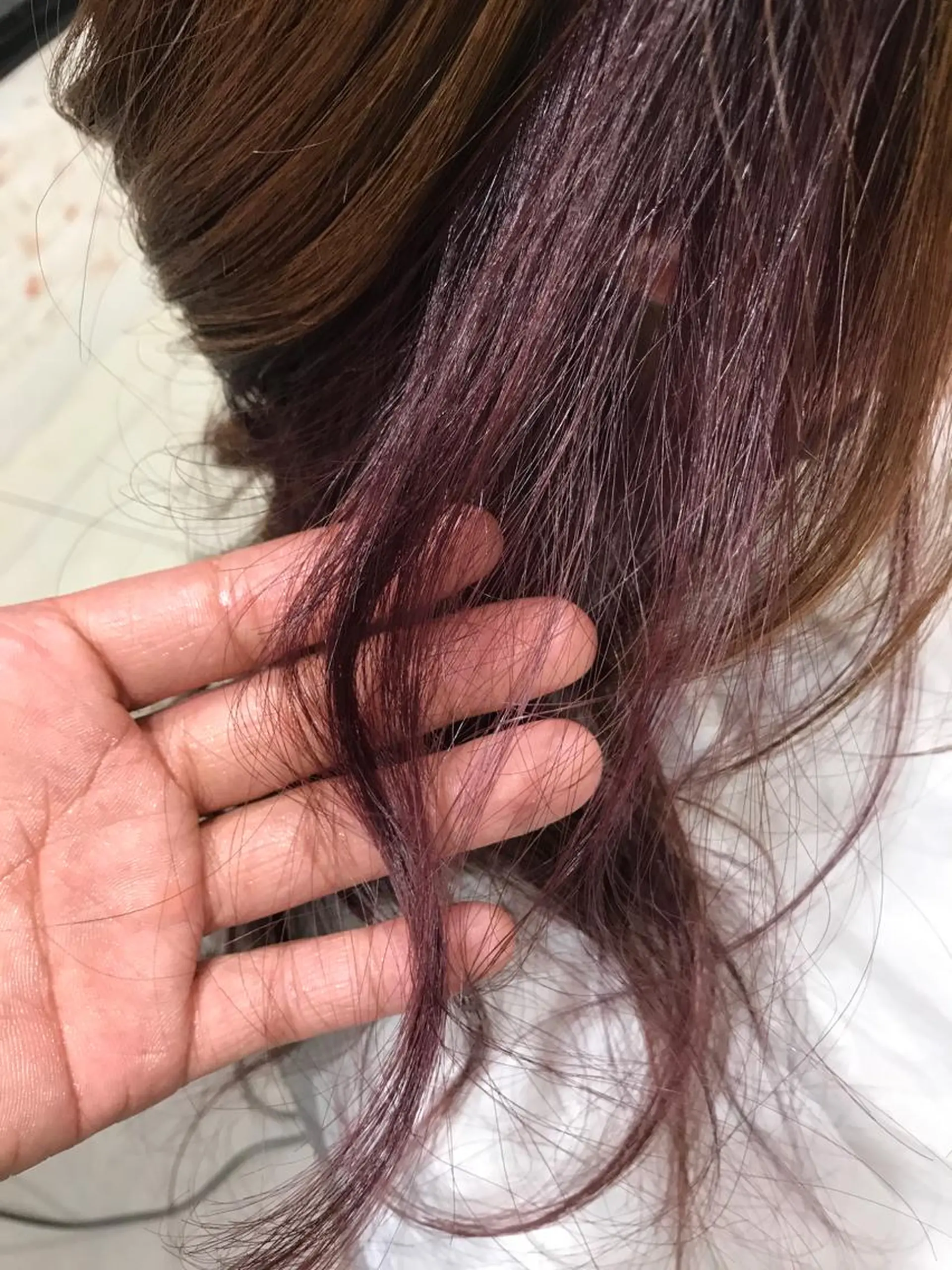 カラー インナーカラー 川畑 ゆうたのヘアスタイル