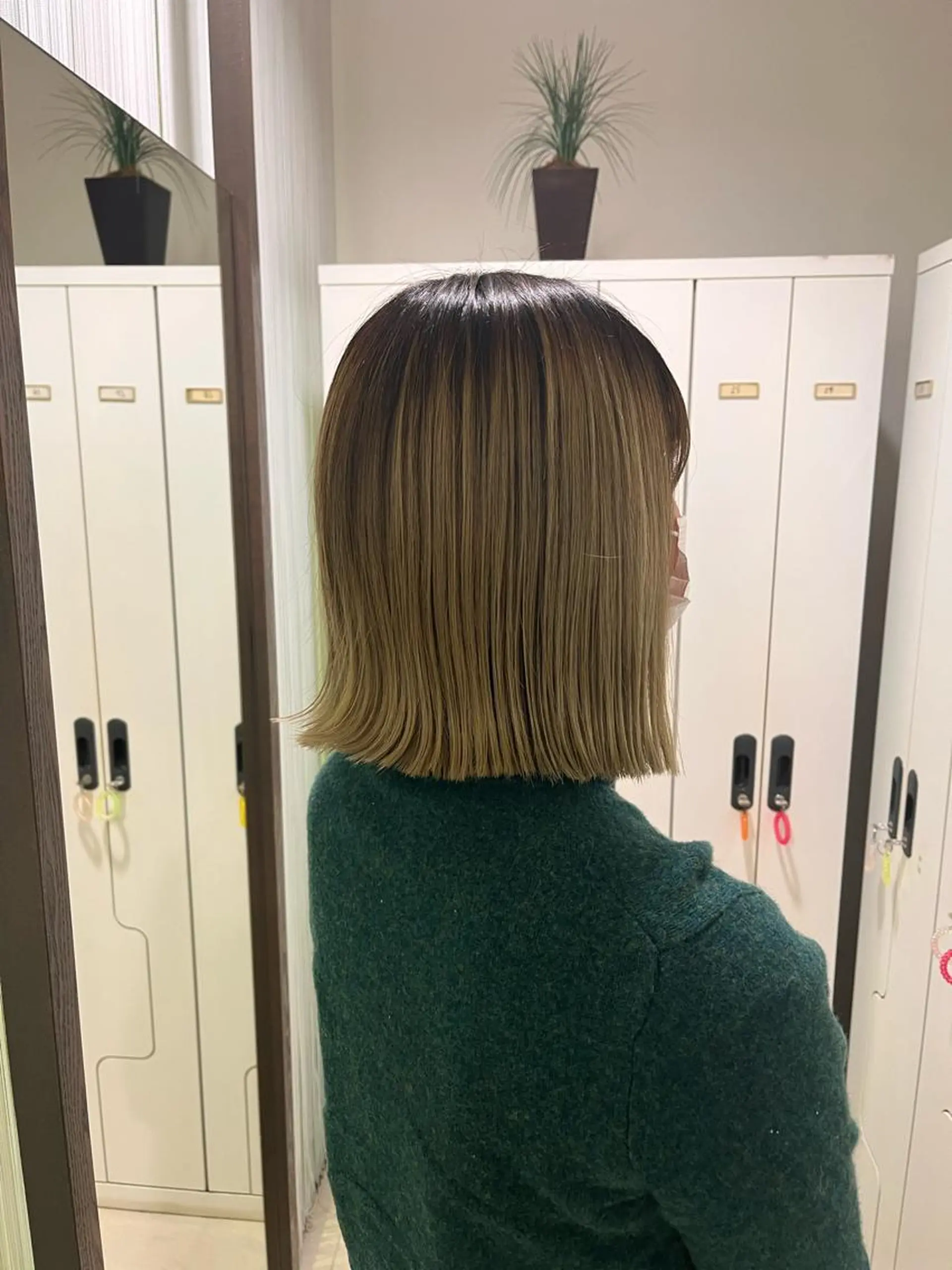 ショート 切りっぱなしボブ ボブ ぷつっとボブ/ちゅる ピンク/mika☆のヘアスタイル