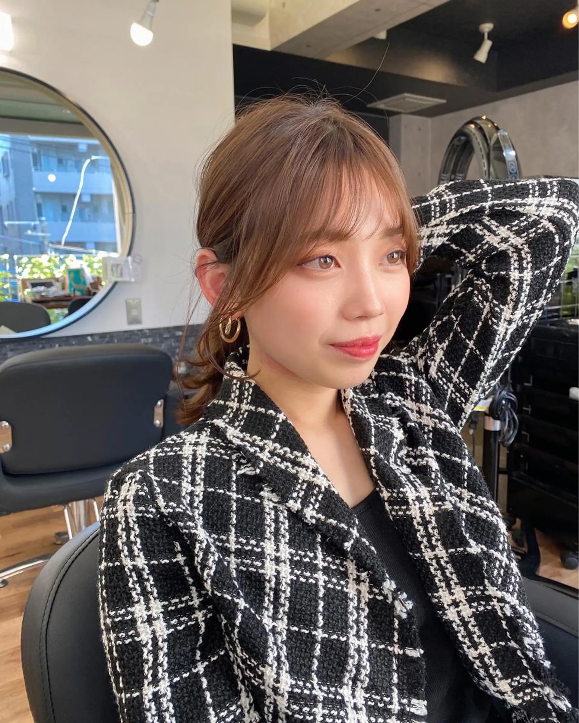 ミディアム くびれヘア くびれレイヤー レイヤーカット 似合わせレイヤー 🇰🇷荒木洋文のヘアスタイル