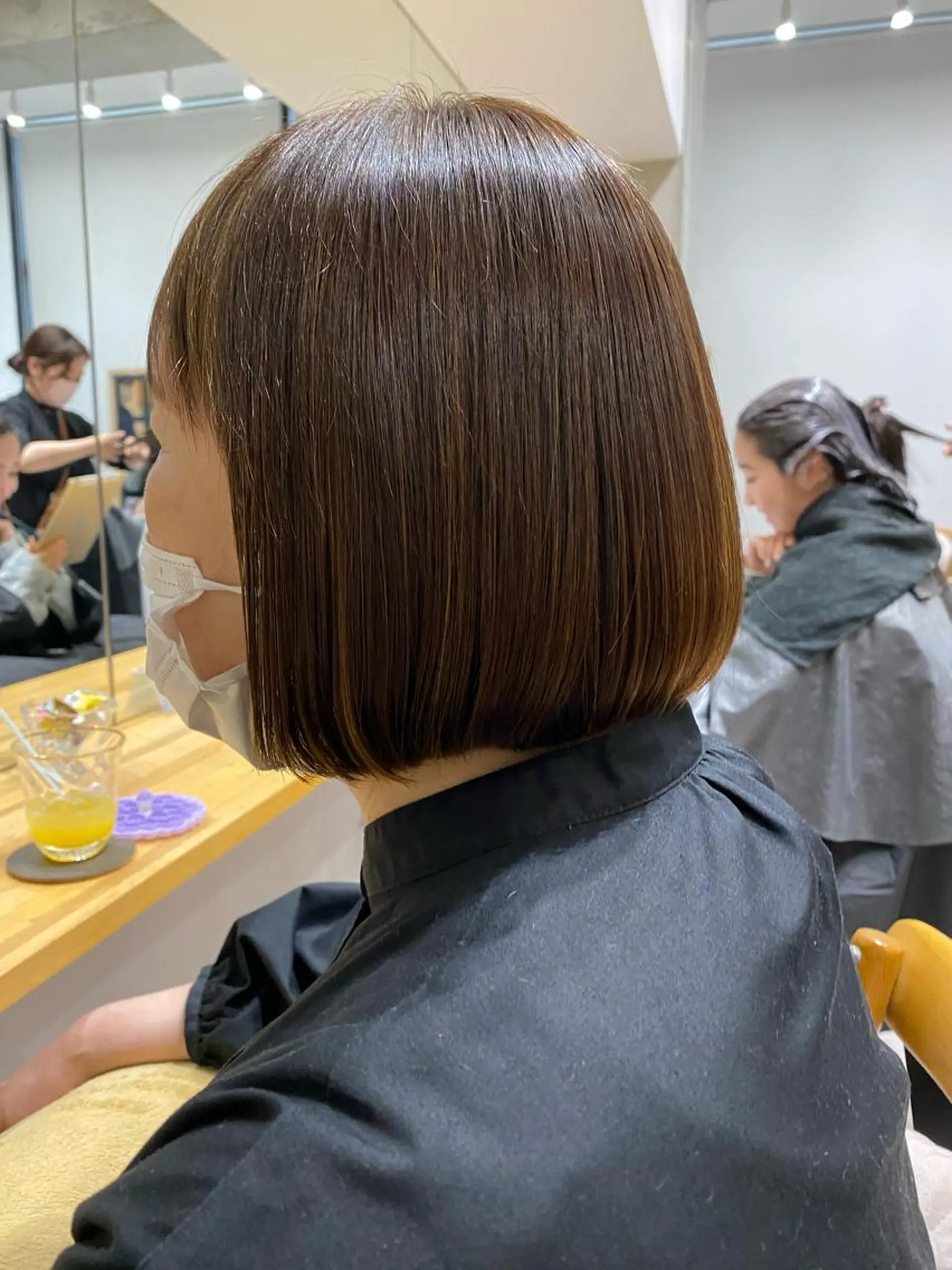 ミディアム パーマ カット 縮毛矯正 トリートメント 似合う髪型が 分からない方へのヘアスタイル