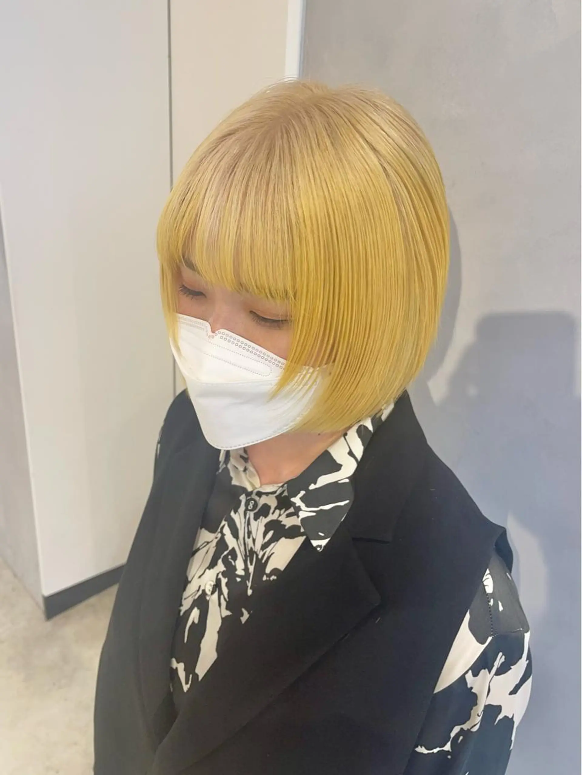 ミディアム カラー ヘアカラー トリートメント 🦋レイヤーカット ミドリカワ🦋のヘアスタイル