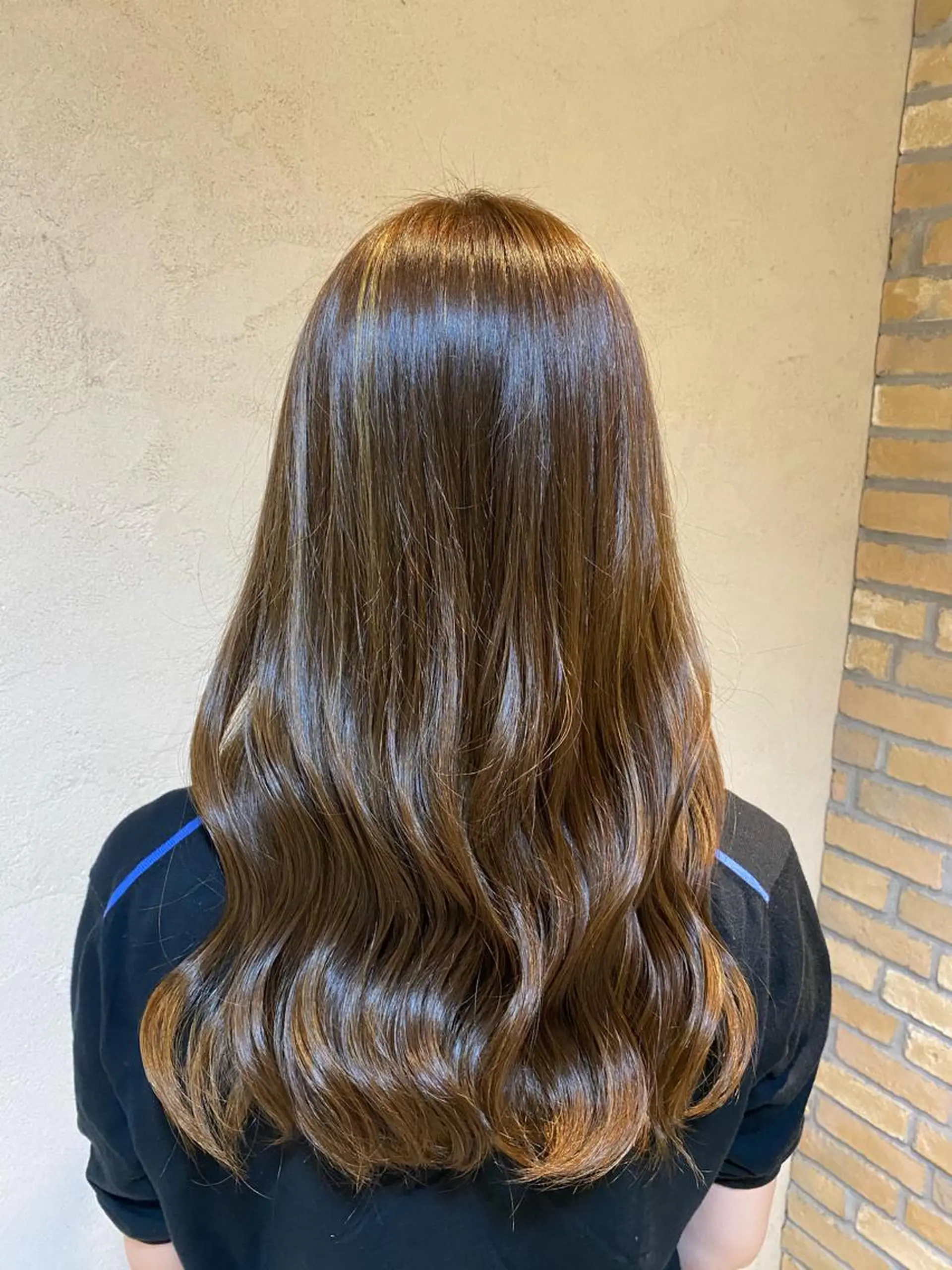 カラー ハイライトカラー ヘアカラー トリートメント 竹添 有梨沙のヘアスタイル