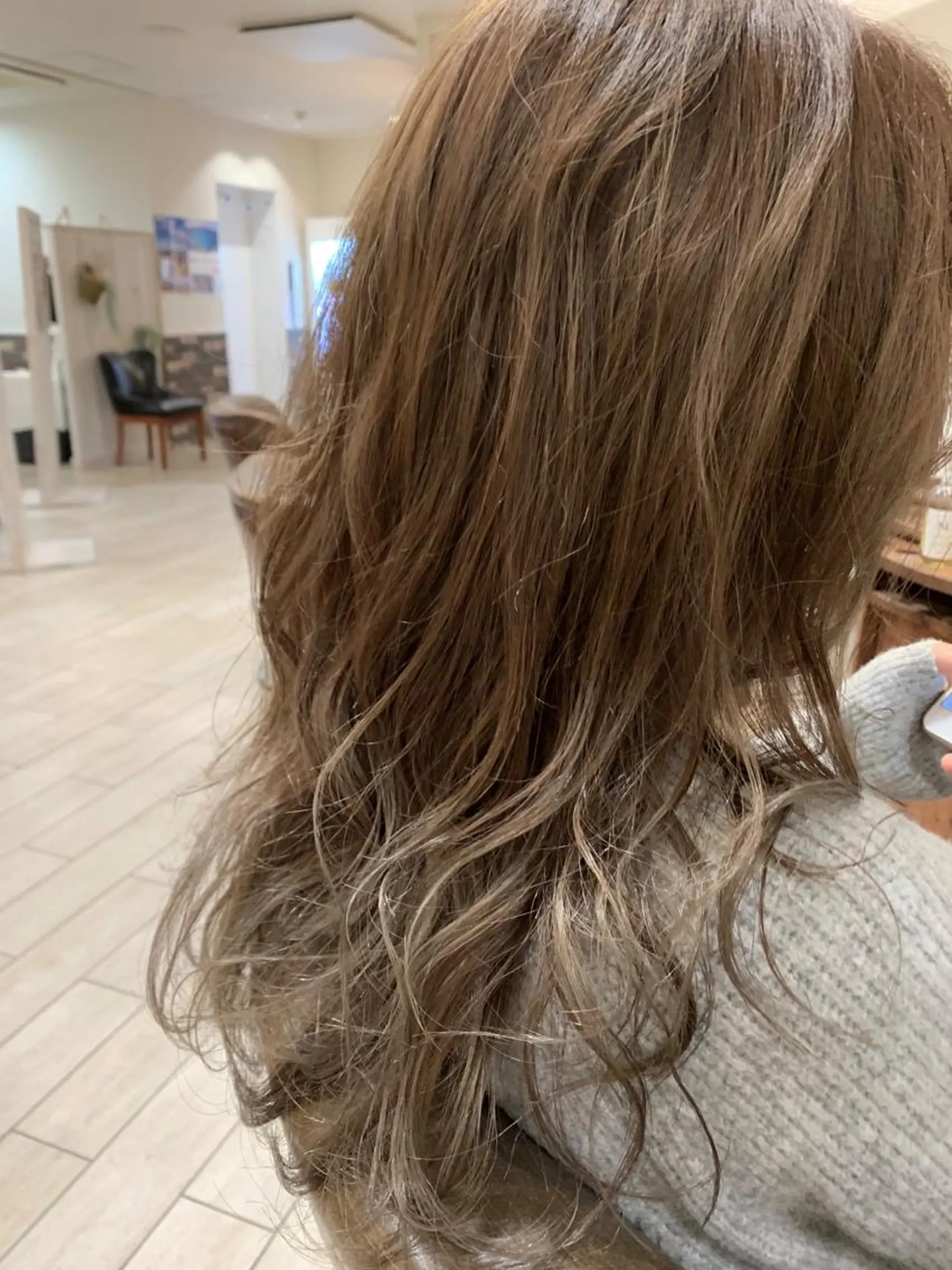 カラー パーマ ヘアアレンジ グラデーションカラー グレージュ メンズパーマ特化🔥 ツイスパ/シャドウのヘアスタイル