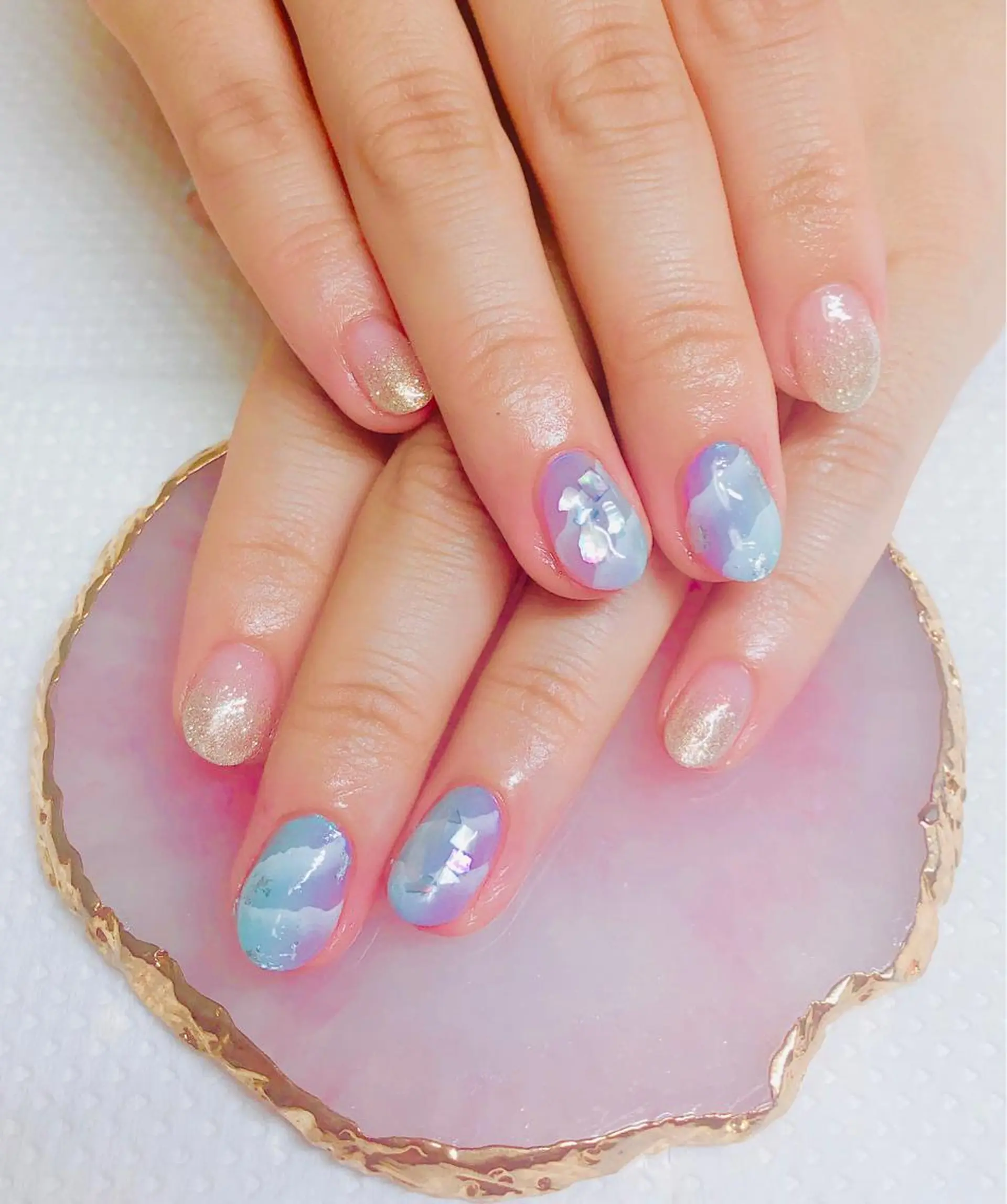 ネイル アートネイル ハンドネイル CROWN プライベートサロンのネイルデザイン