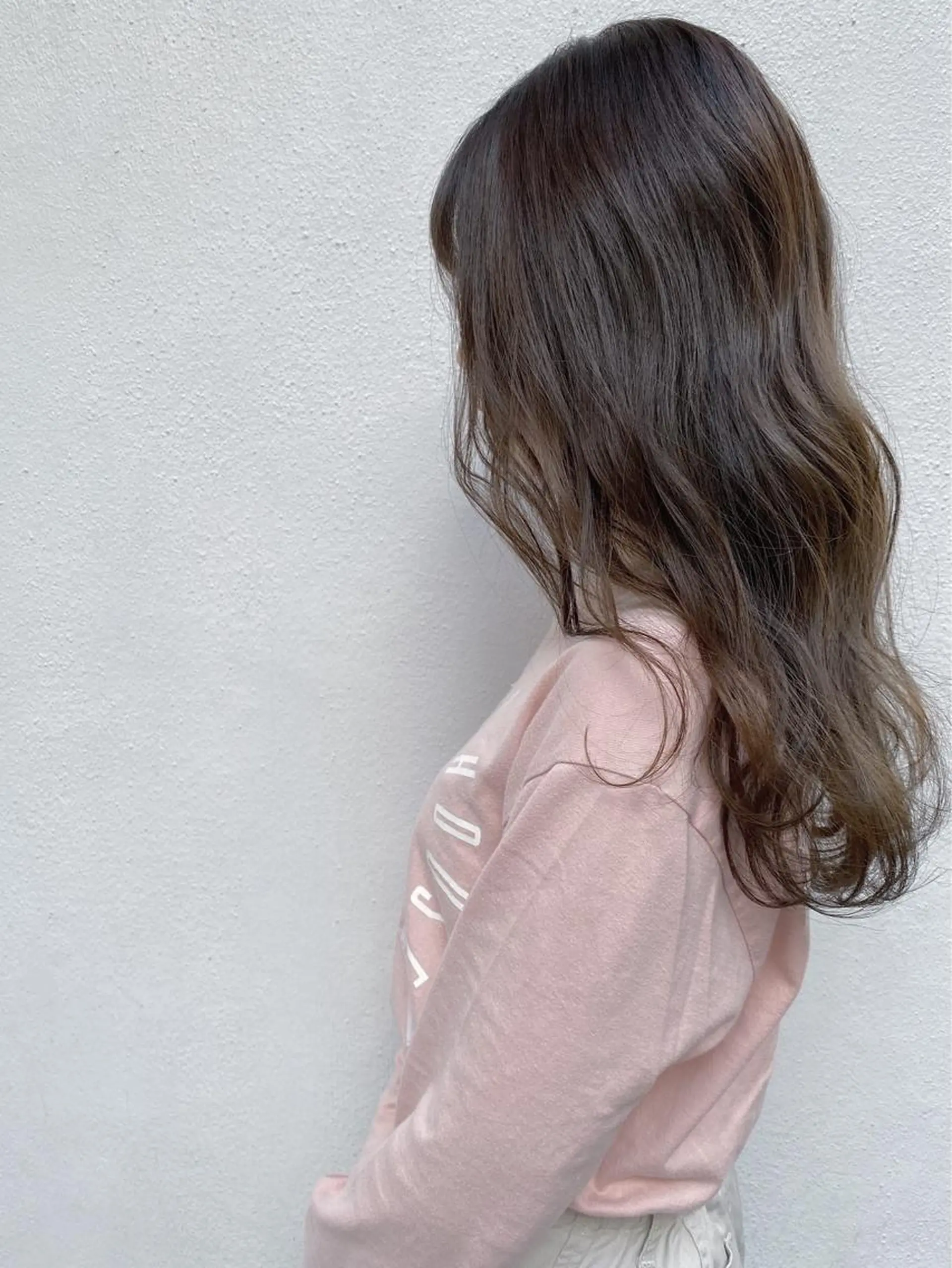 セミロング カラー 髪質改善/艶髪 やまなかのヘアスタイル