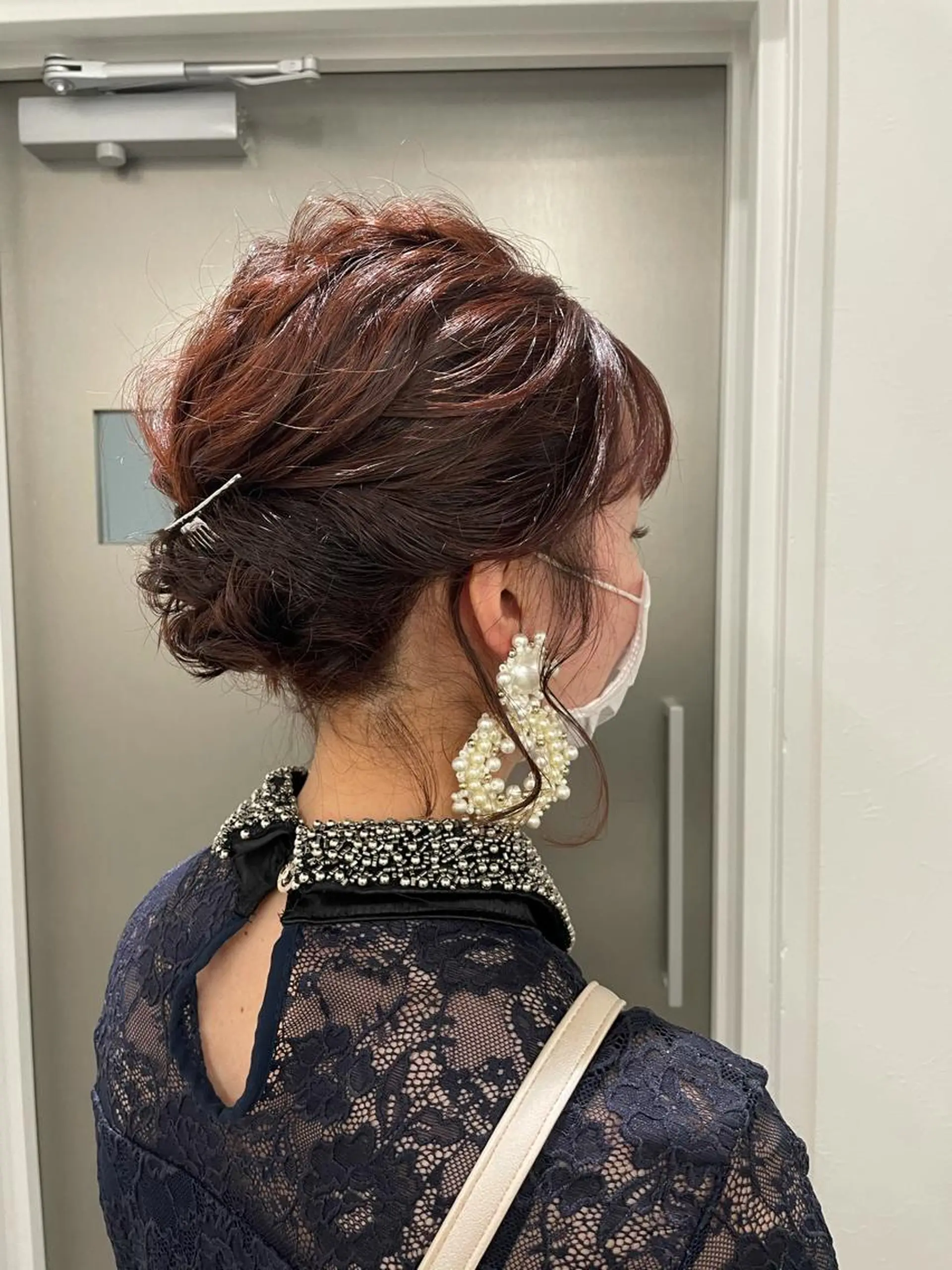 ミディアム カラー ヘアアレンジ セルフホワイトニング Ines渡辺リエのその他イメージ