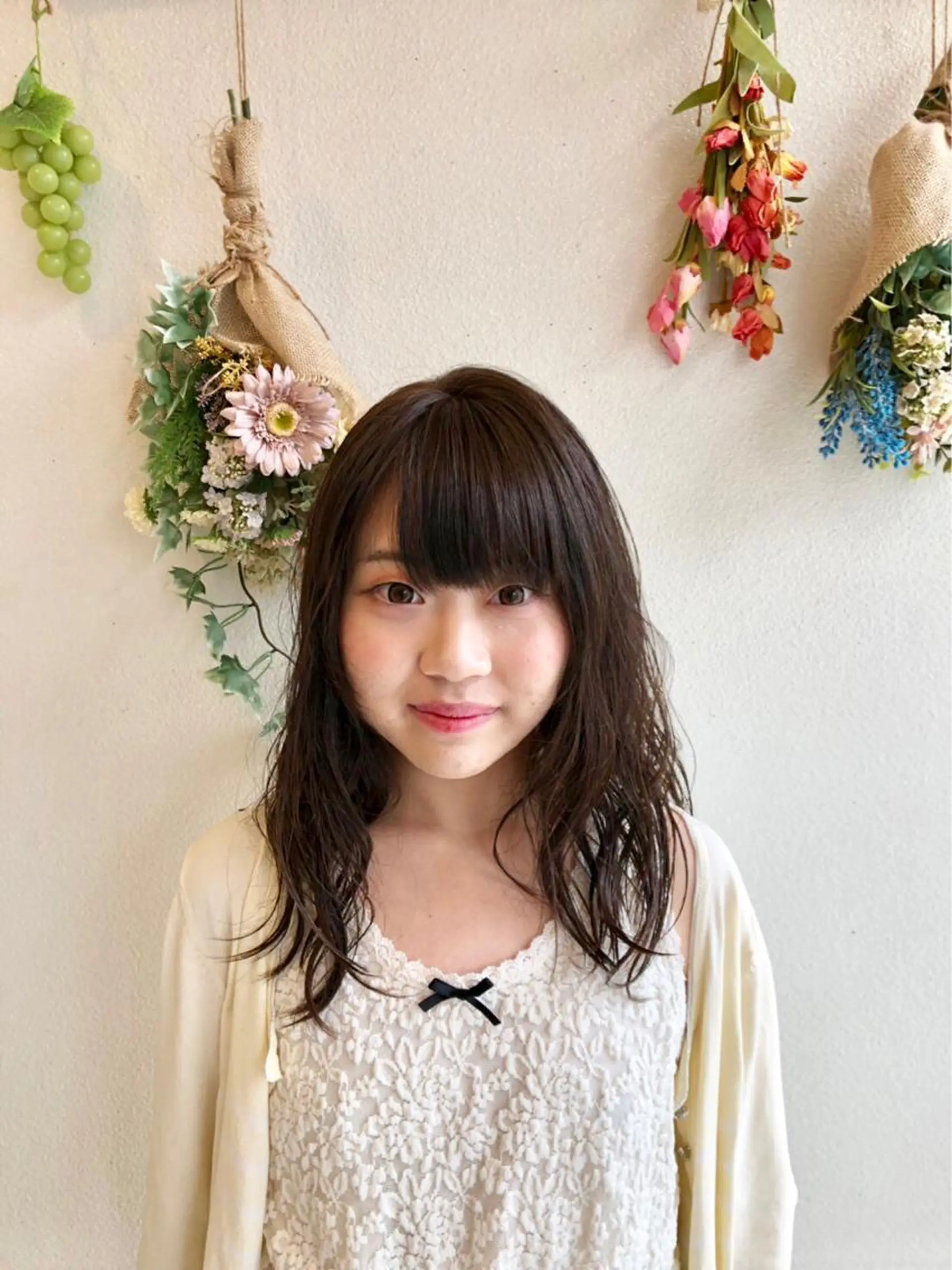 セミロング カラー パーマ mai /Lita中央橋のヘアスタイル