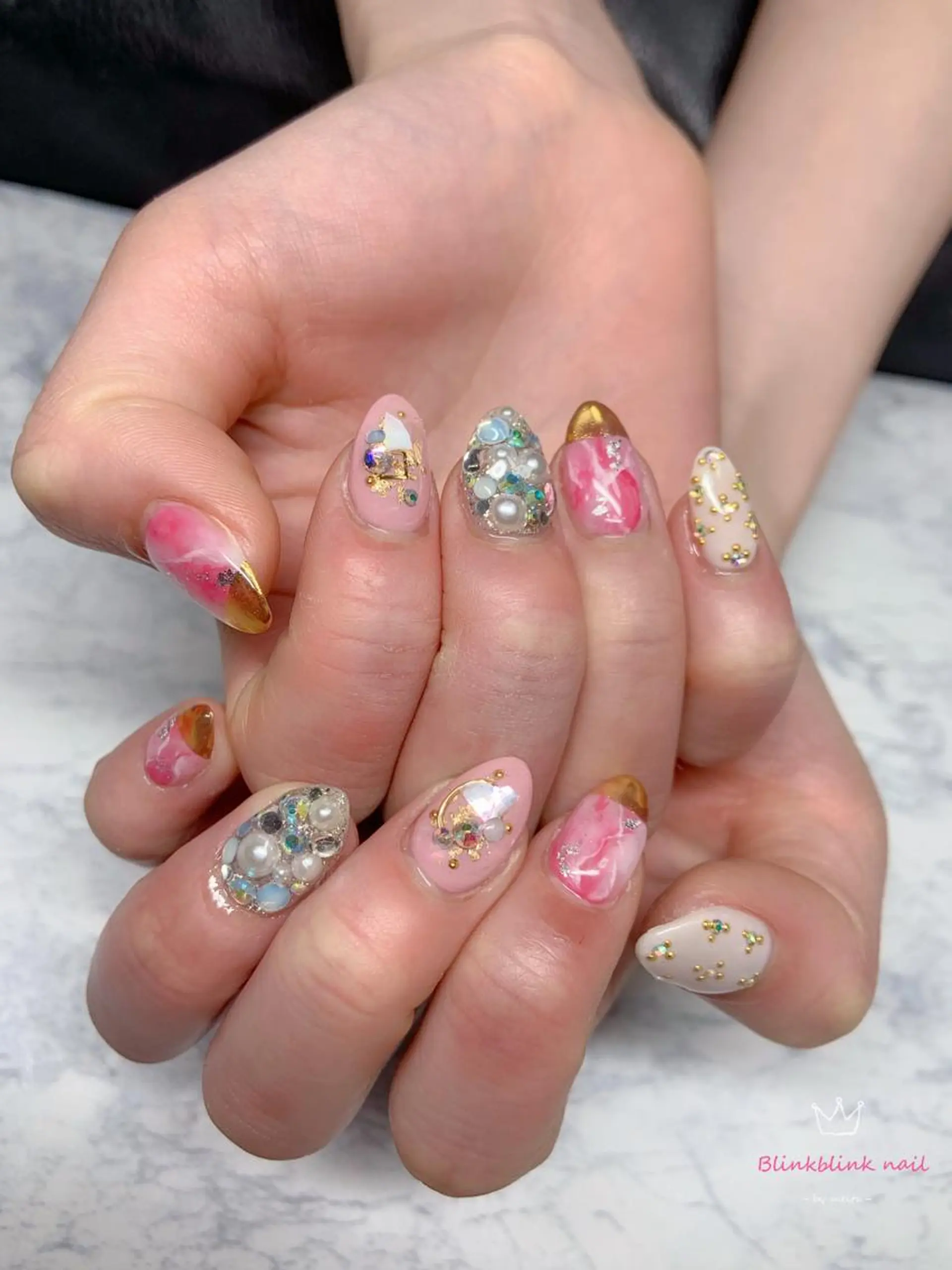 ミディアム ネイル Style Nailのネイルデザイン
