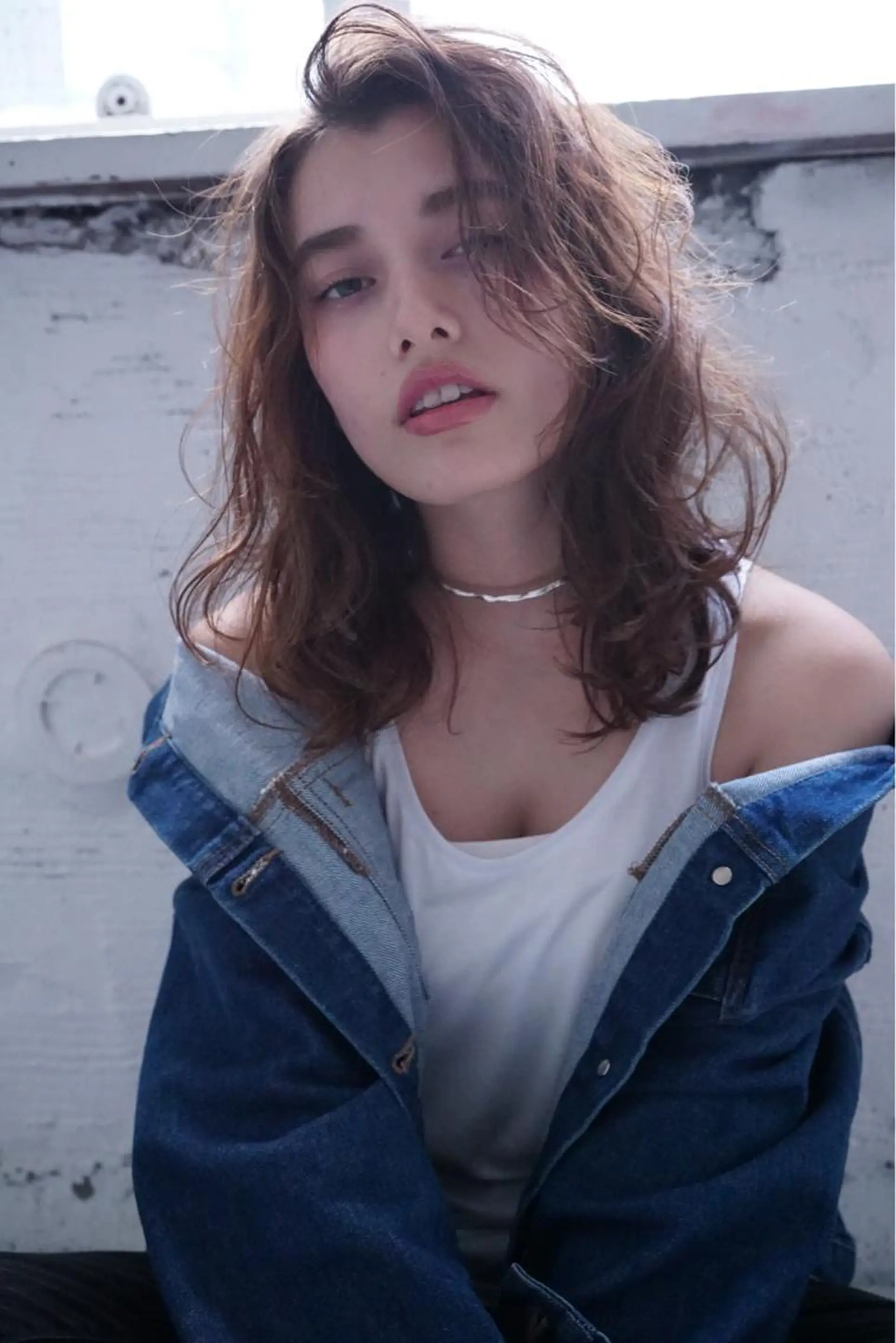 ミディアム Neolive caffのヘアスタイル