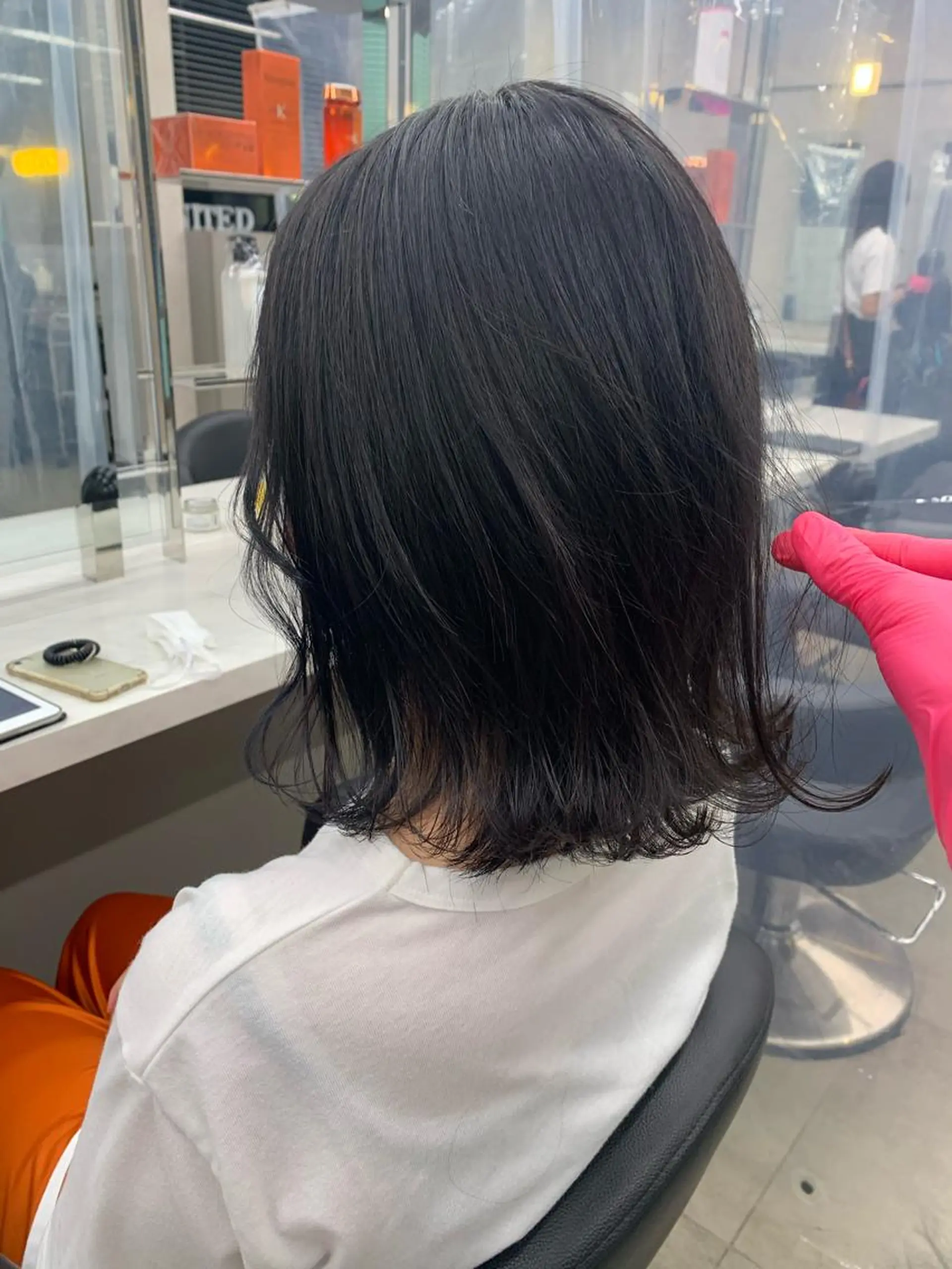 ミディアム カット ヘアカラー トリートメント 【美容室が苦手な方 専問美容室】MIHOのヘアスタイル