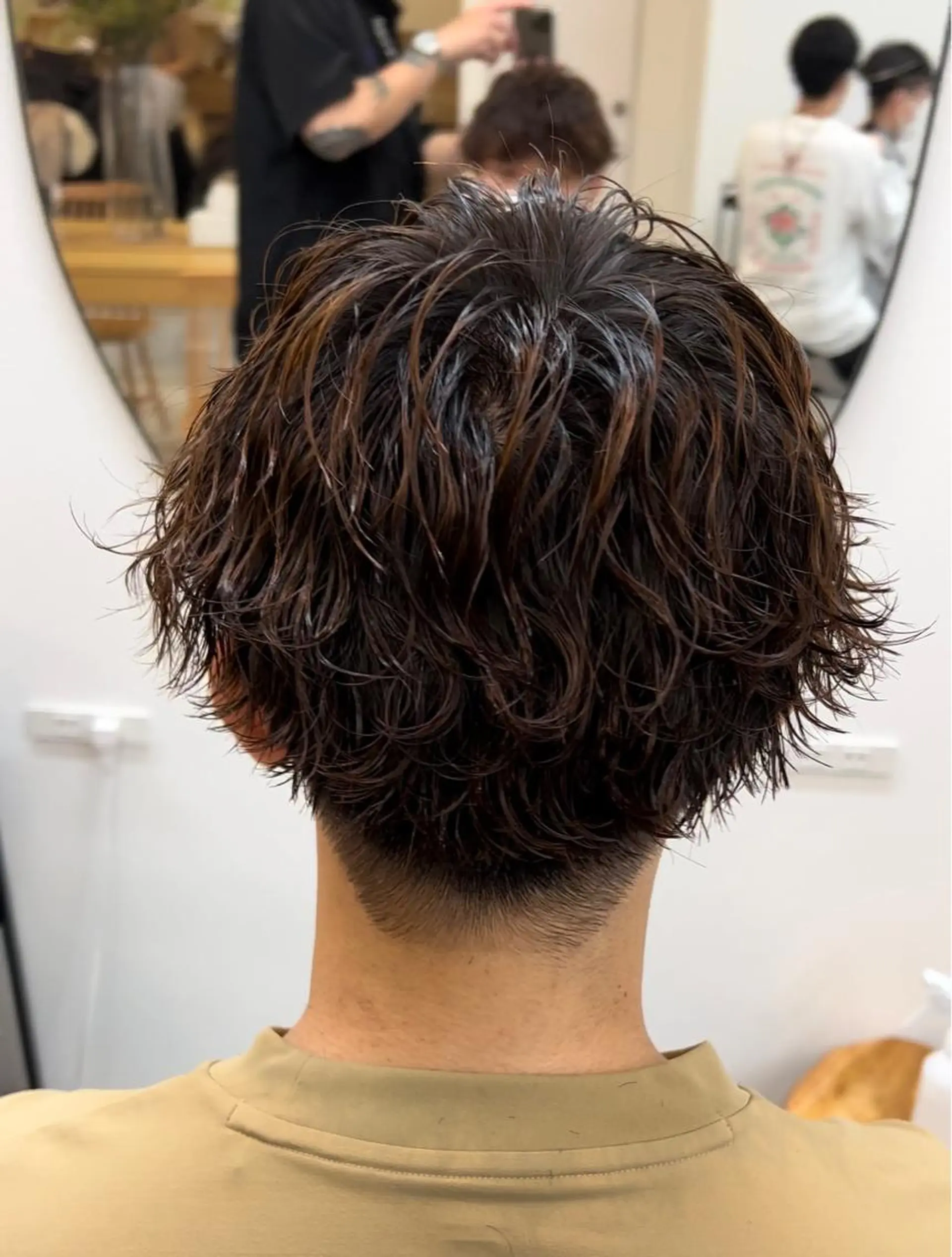 パーマ メンズ カット パーマ 🔥メンズ特化🔥 永瀬椋のヘアスタイル